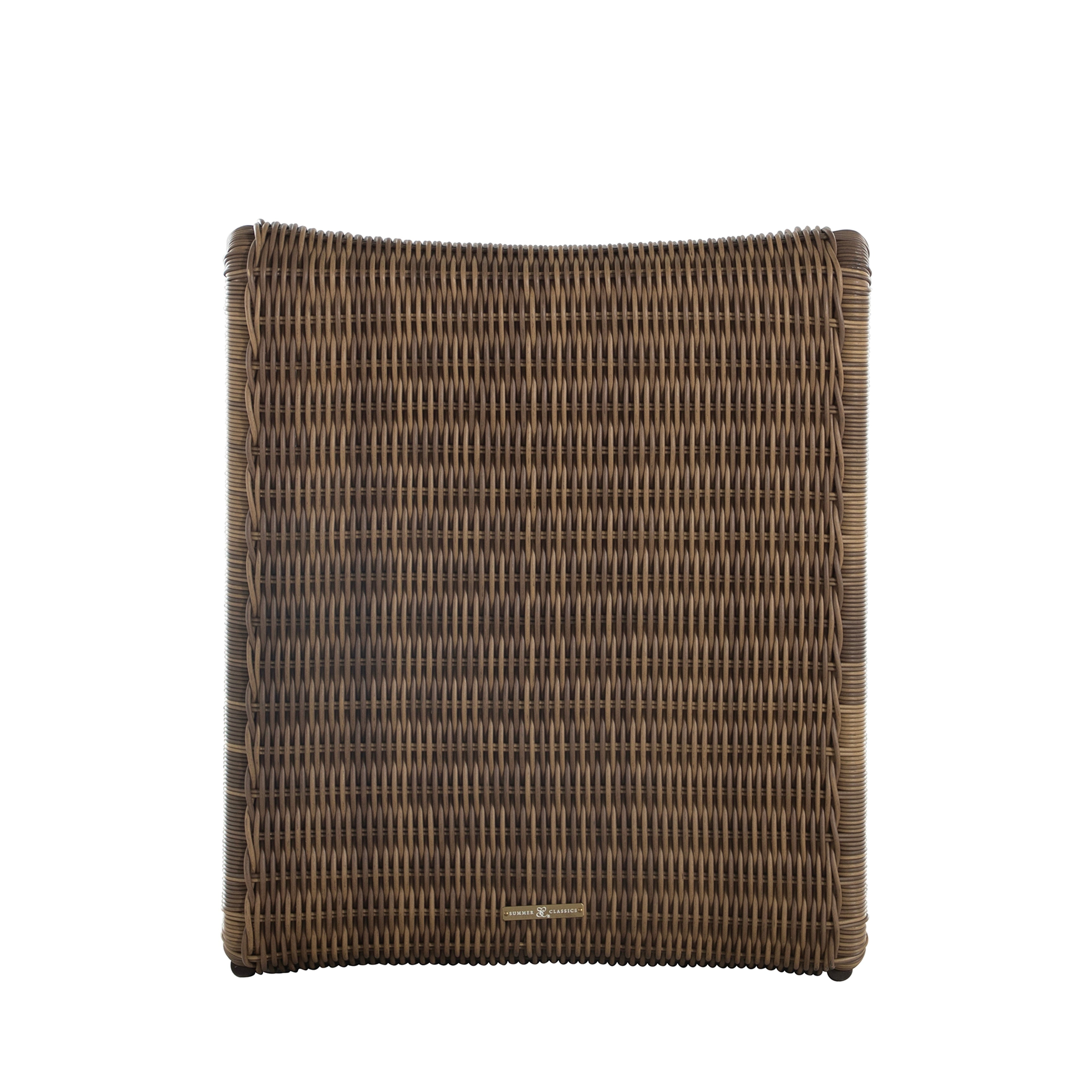 Como Resin Wicker Lounge