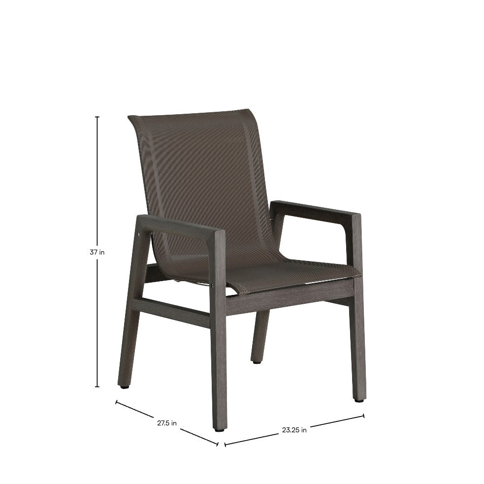 Seashore N-Dura Wood Outdoor Arm Chair
