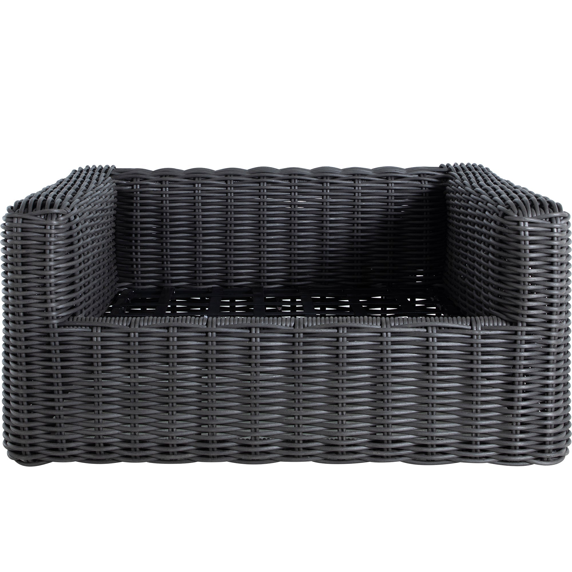 Montecito Woven Wicker Outdoor Lounge Chair