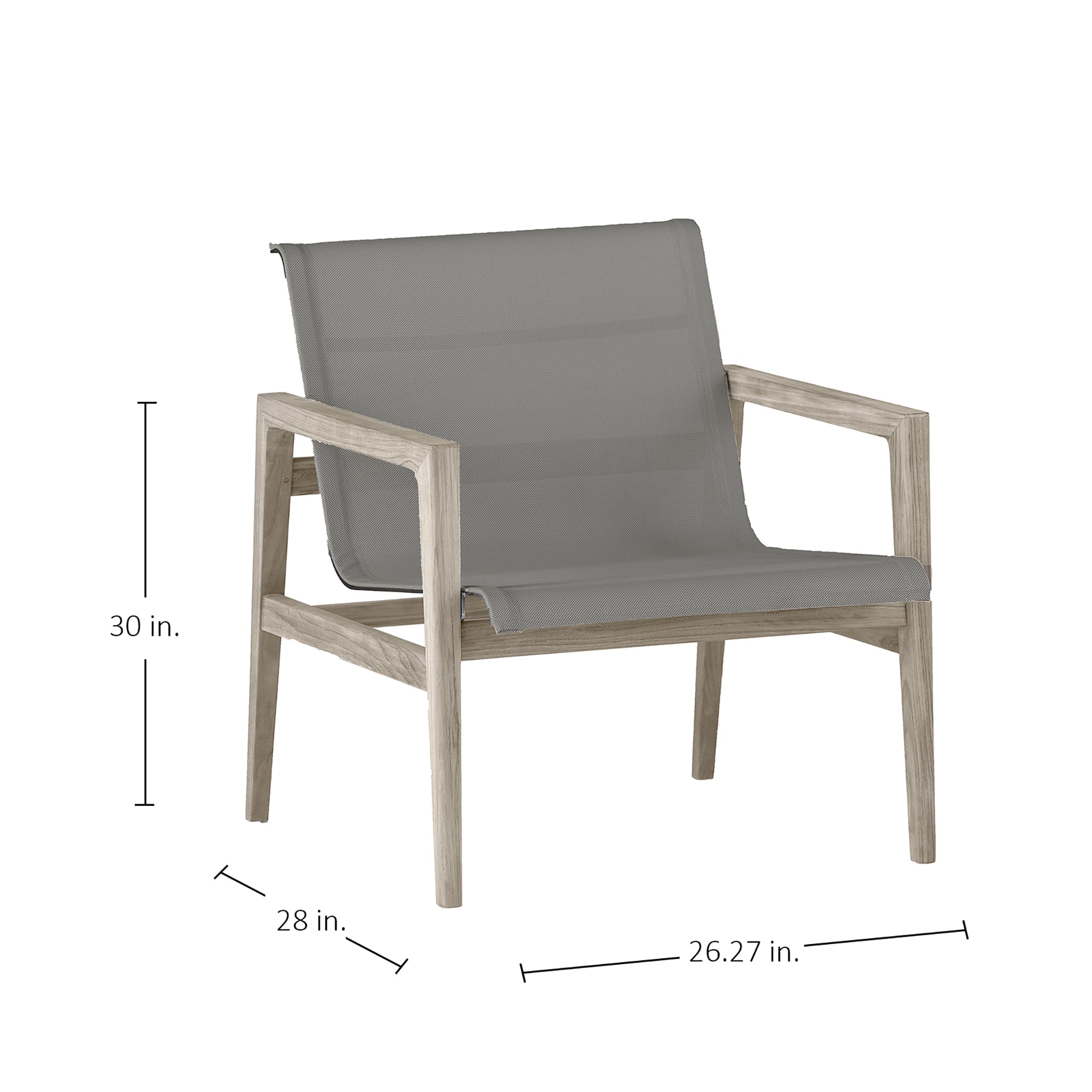 Coast Teak Outdoor Lounge Chair