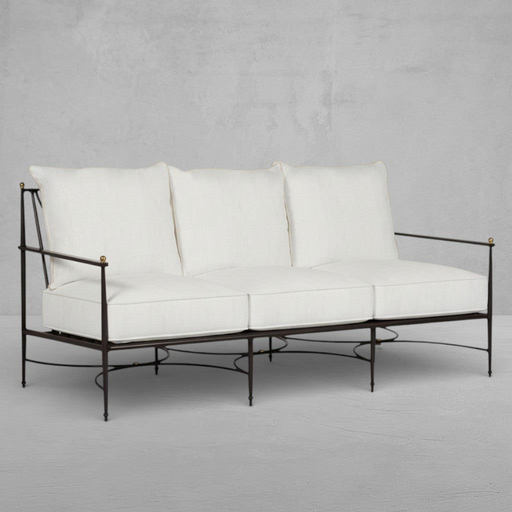 QS Roma Sofa, Slate Gray-Bali Pearl