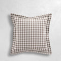 Check Plaid Outdoor Throw Pillow