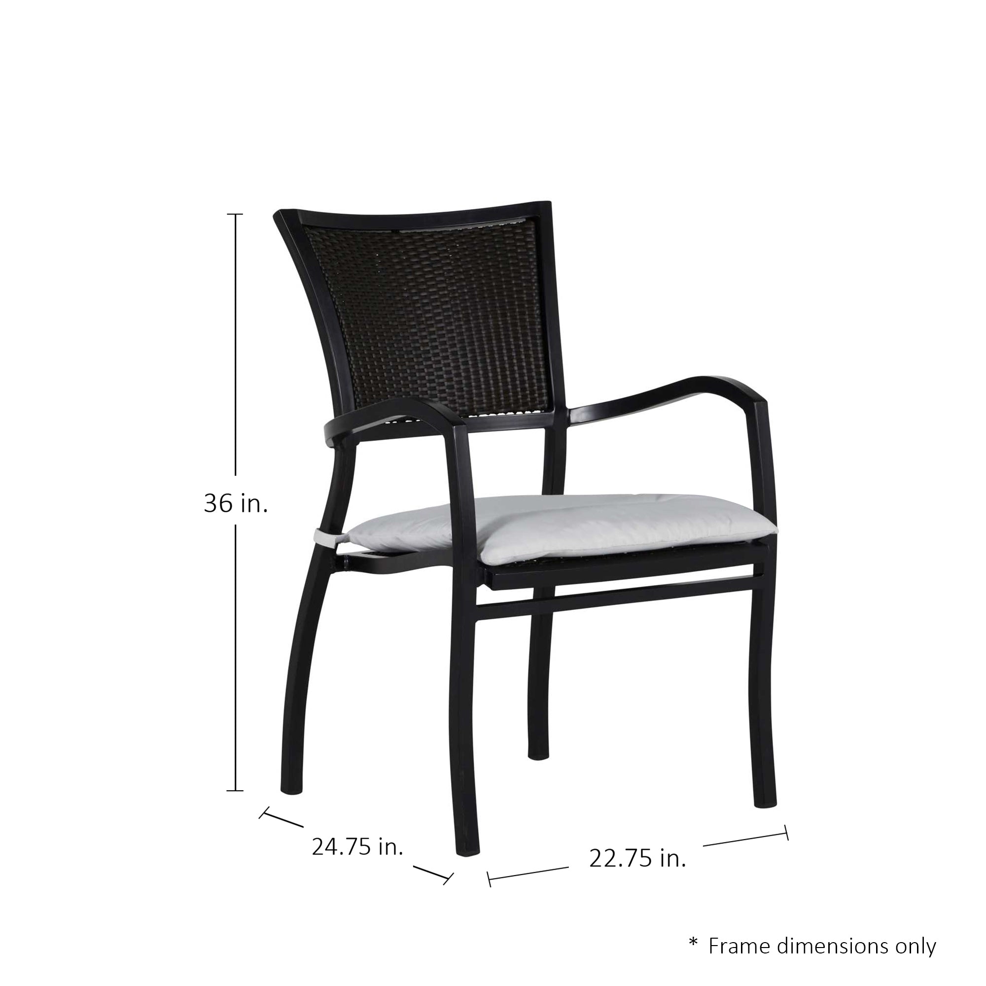Aire N-Dura Resin Wicker Outdoor Arm Chair