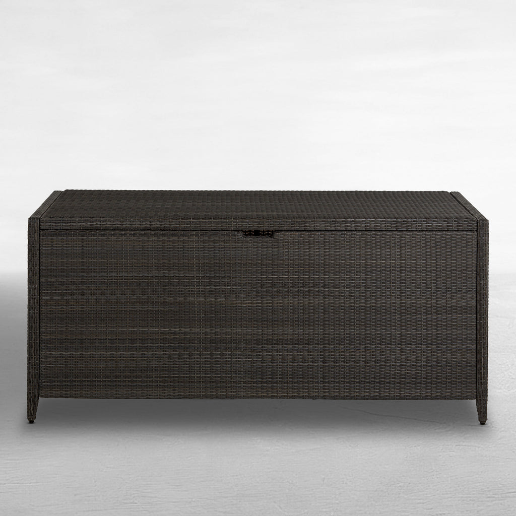 N-Dura Resin Wicker Outdoor Cushion Storage Box