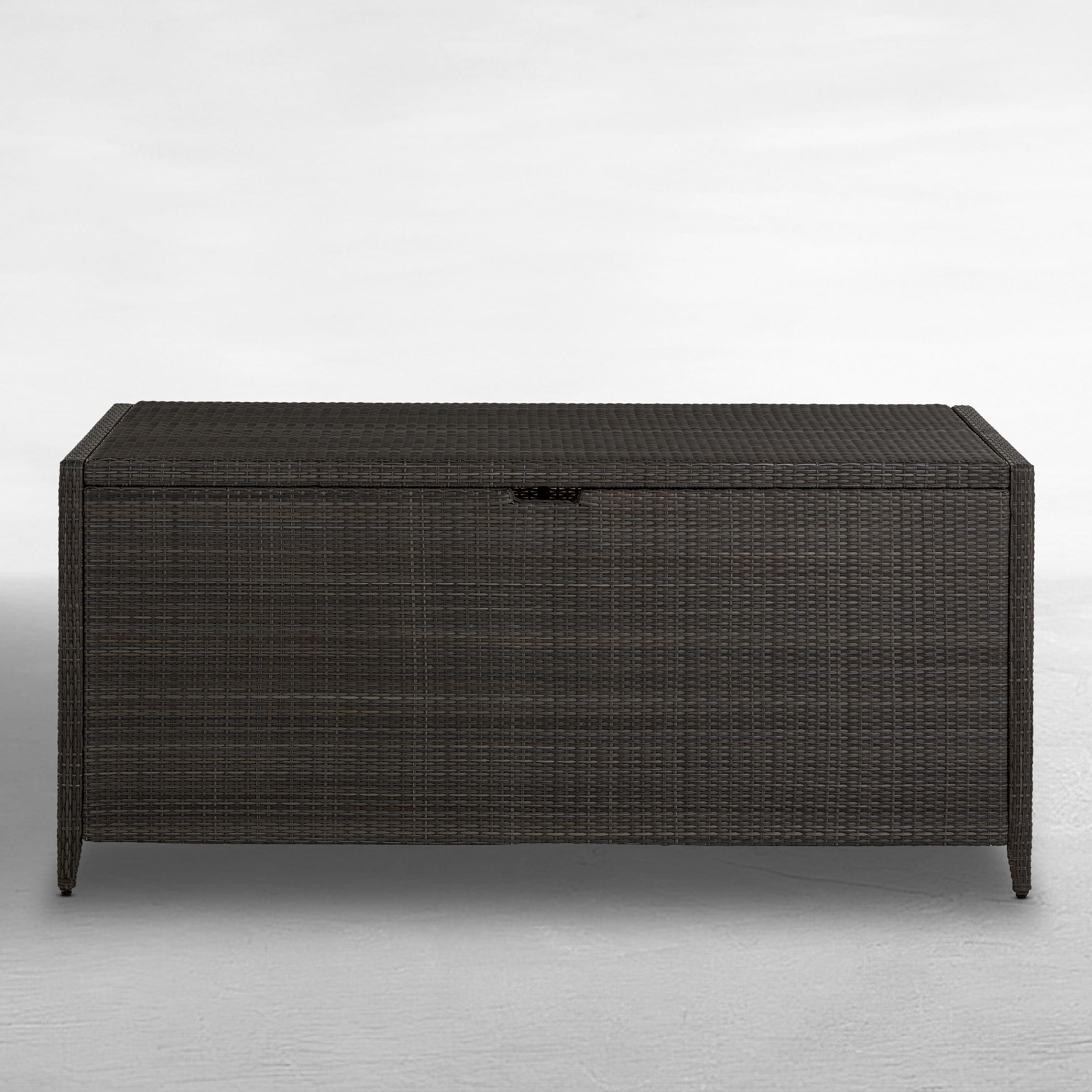 N-Dura Resin Wicker Outdoor Cushion Storage Box