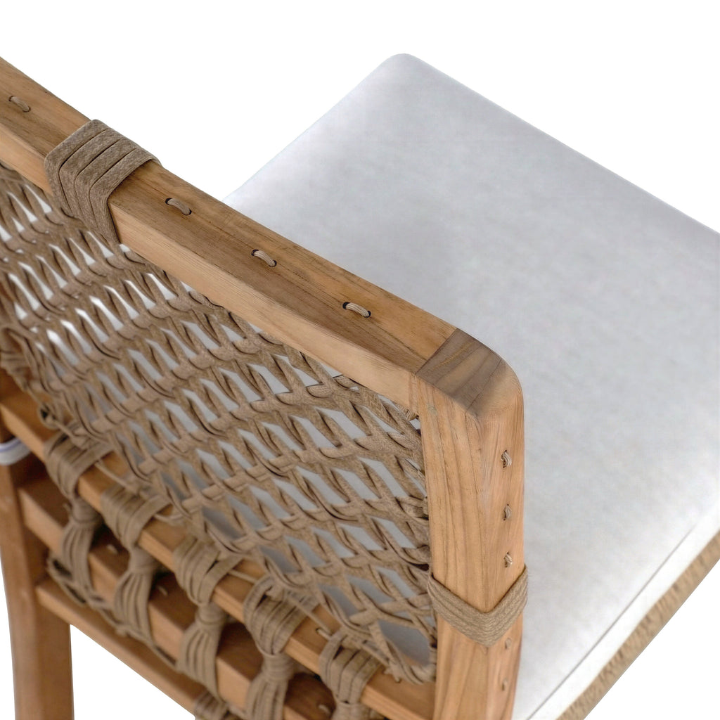 Aspen Teak Outdoor Dining Side Chair