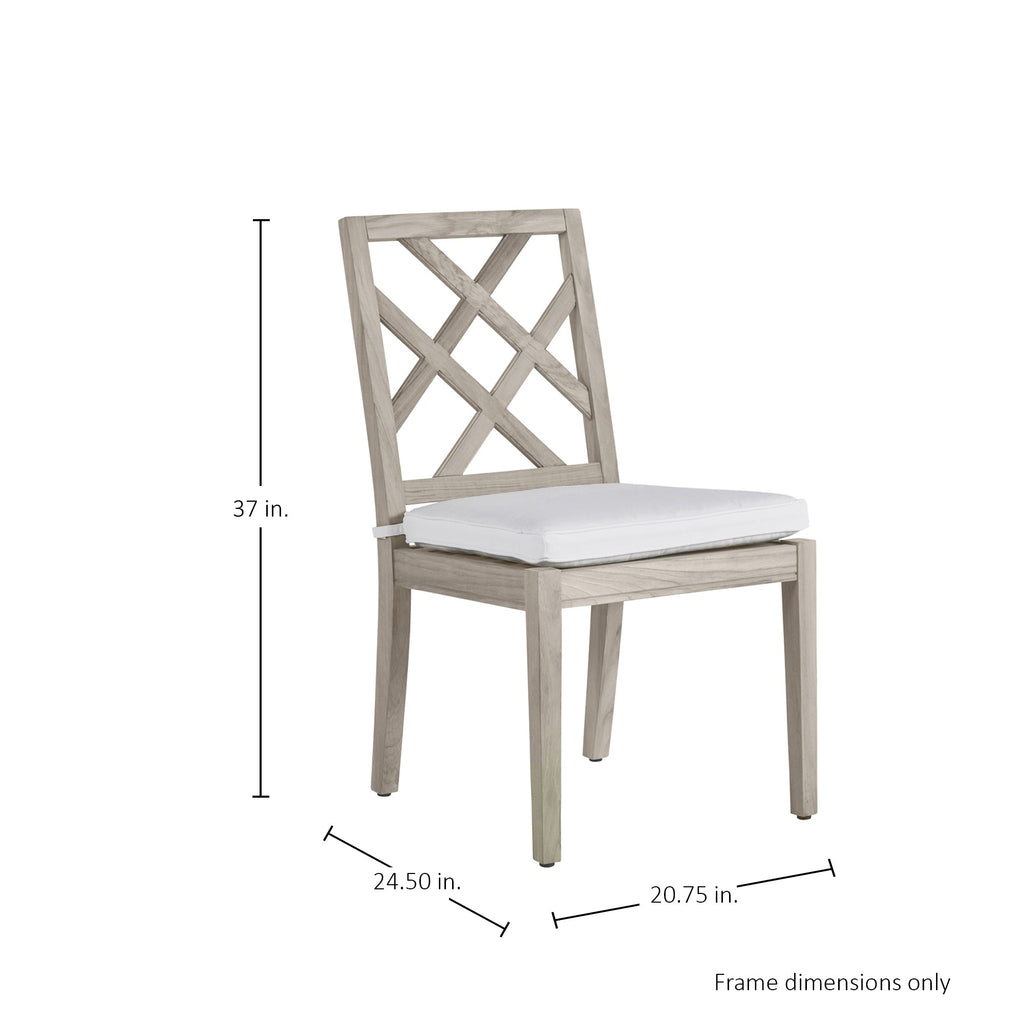 Haley Teak Outdoor Side Chair