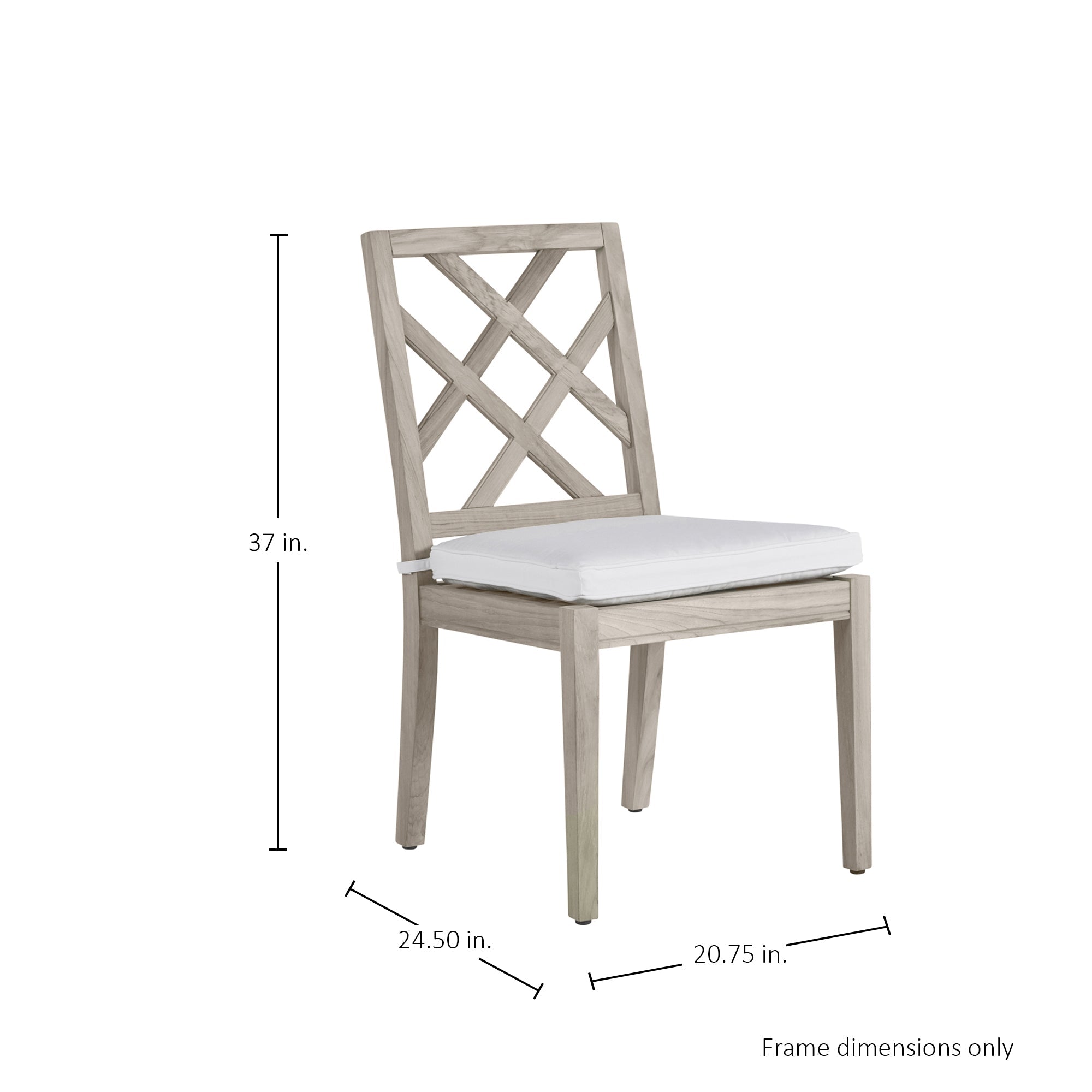 Haley Teak Outdoor Side Chair