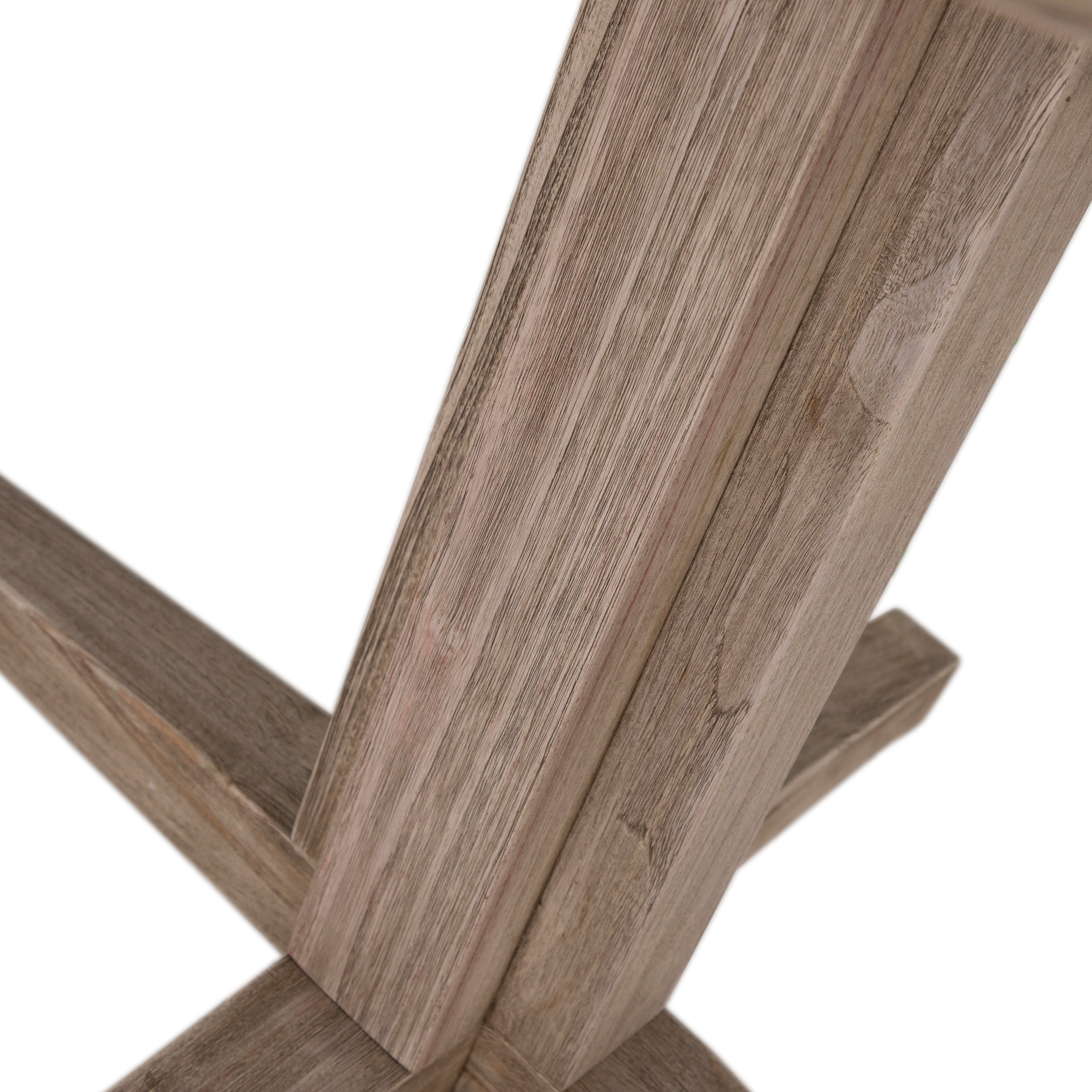 Club Teak Outdoor Dining Pedestal Base