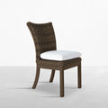 Montecito Woven Wicker Outdoor Dining Side Chair