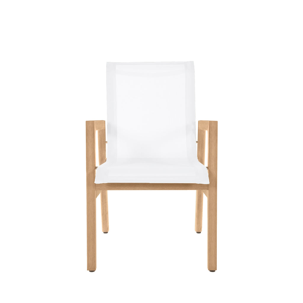 Seashore N-Dura Wood Outdoor Arm Chair