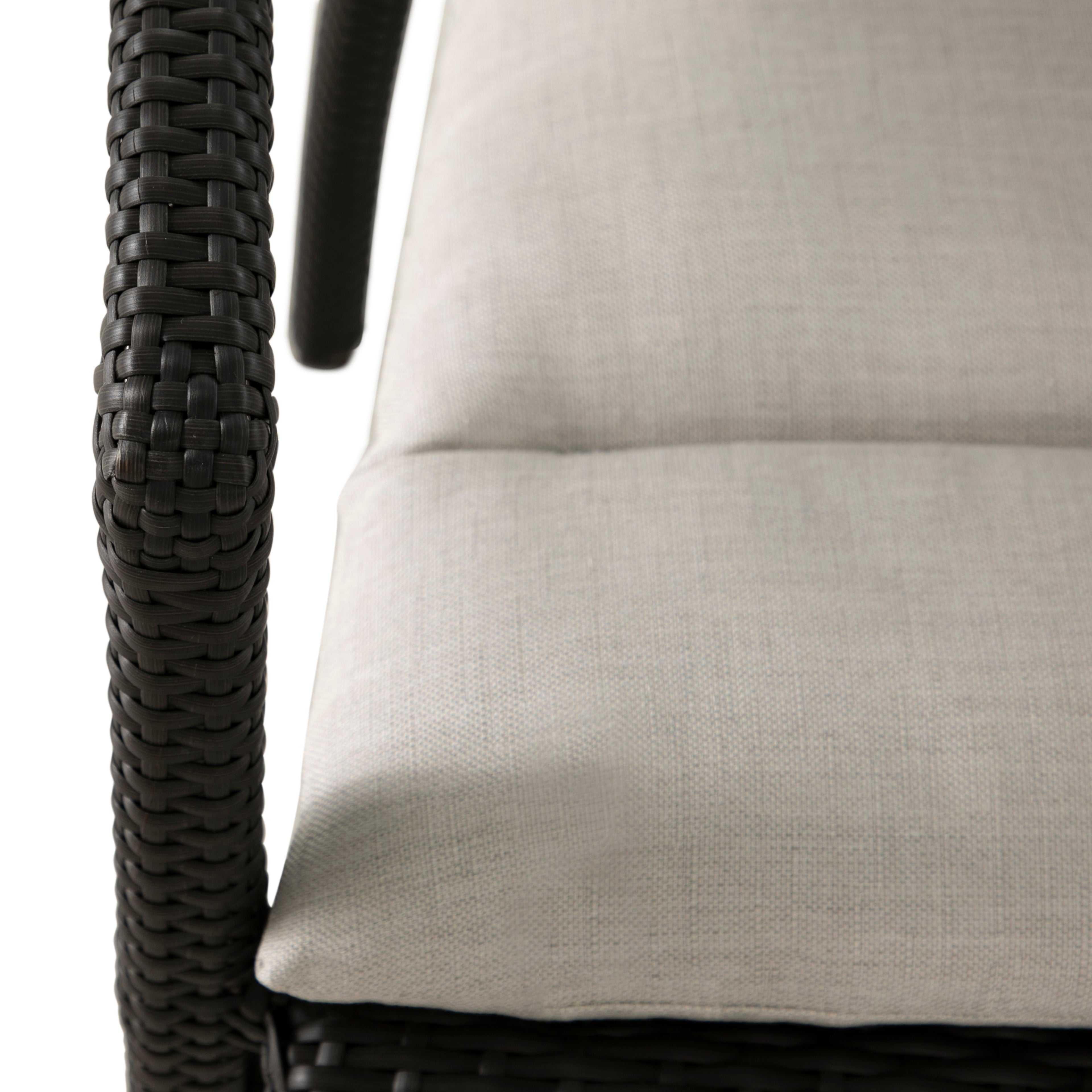 Skye N-Dura Resin Wicker Outdoor Woven Bench