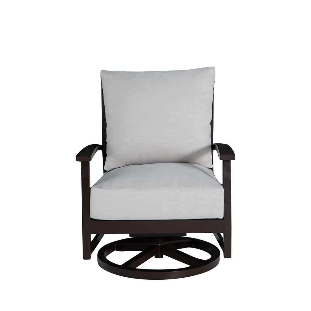 Charleston Aluminum Swivel Rocker Lounge Chair