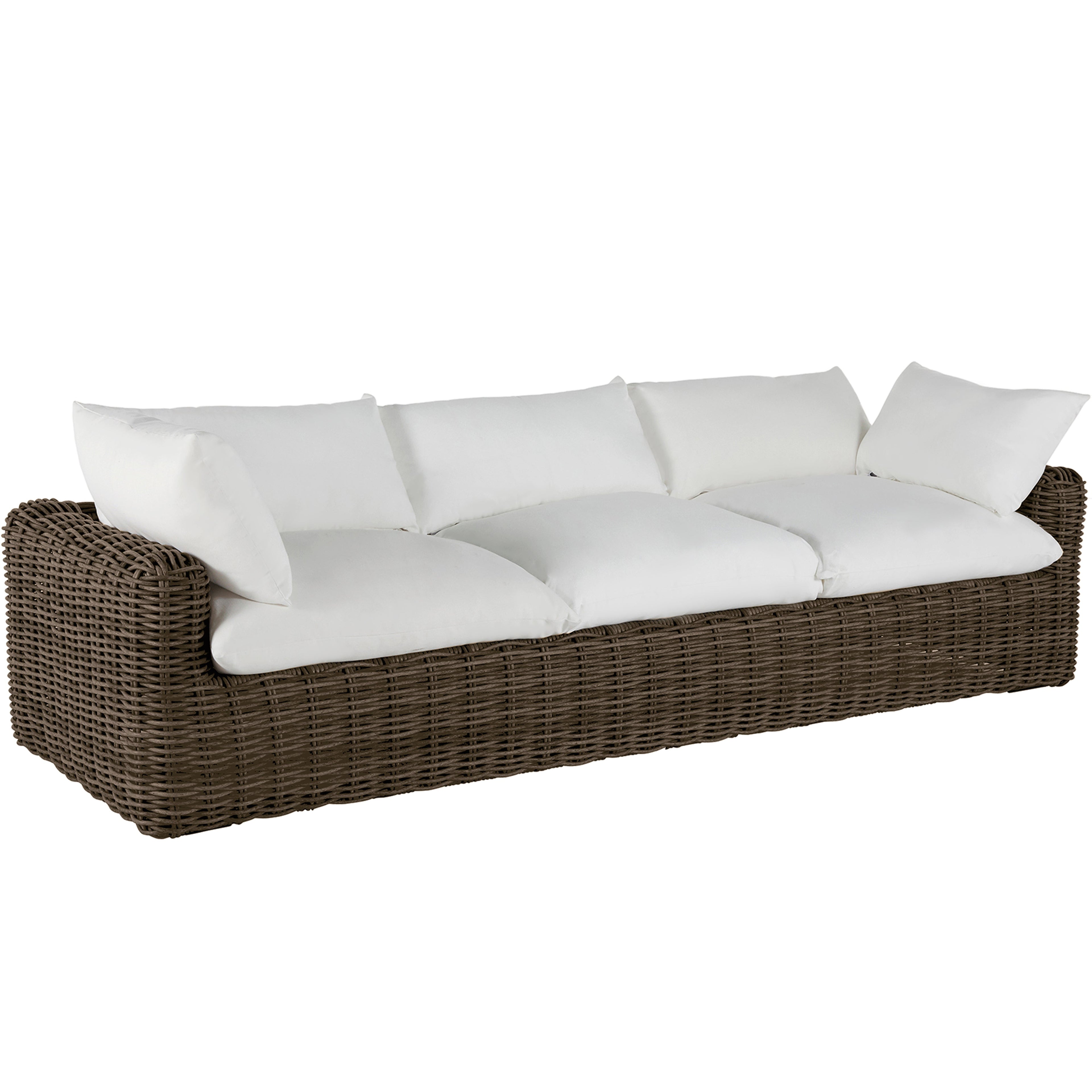 Montecito Resin Wicker Outdoor Sofa