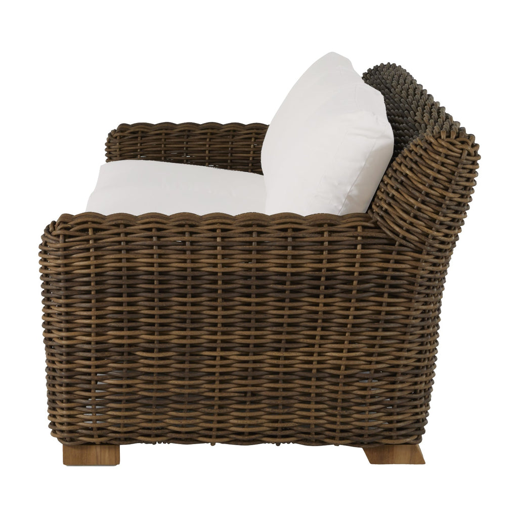 QS Montauk Sofa, Raffia-Bali Pearl