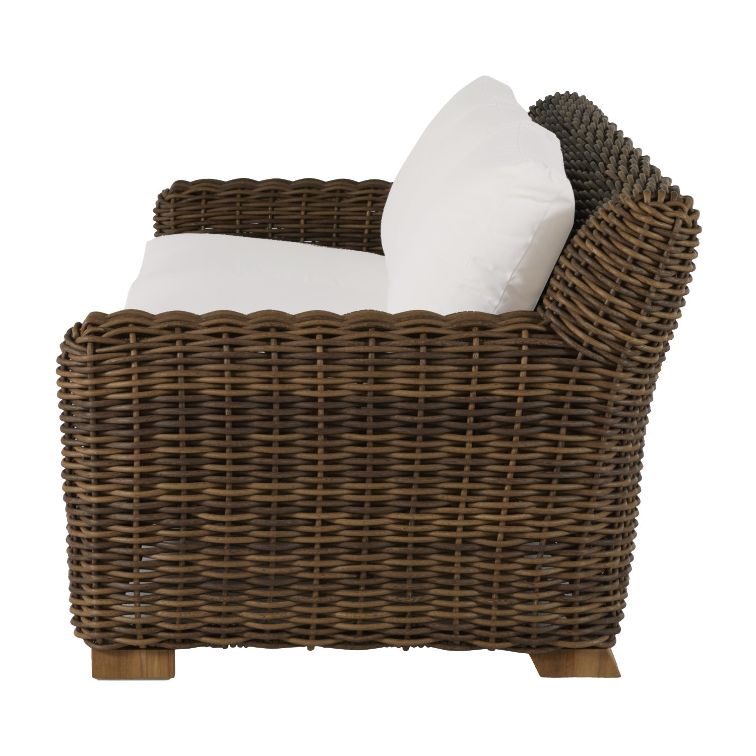 QS Montauk Sofa, Raffia-Bali Pearl