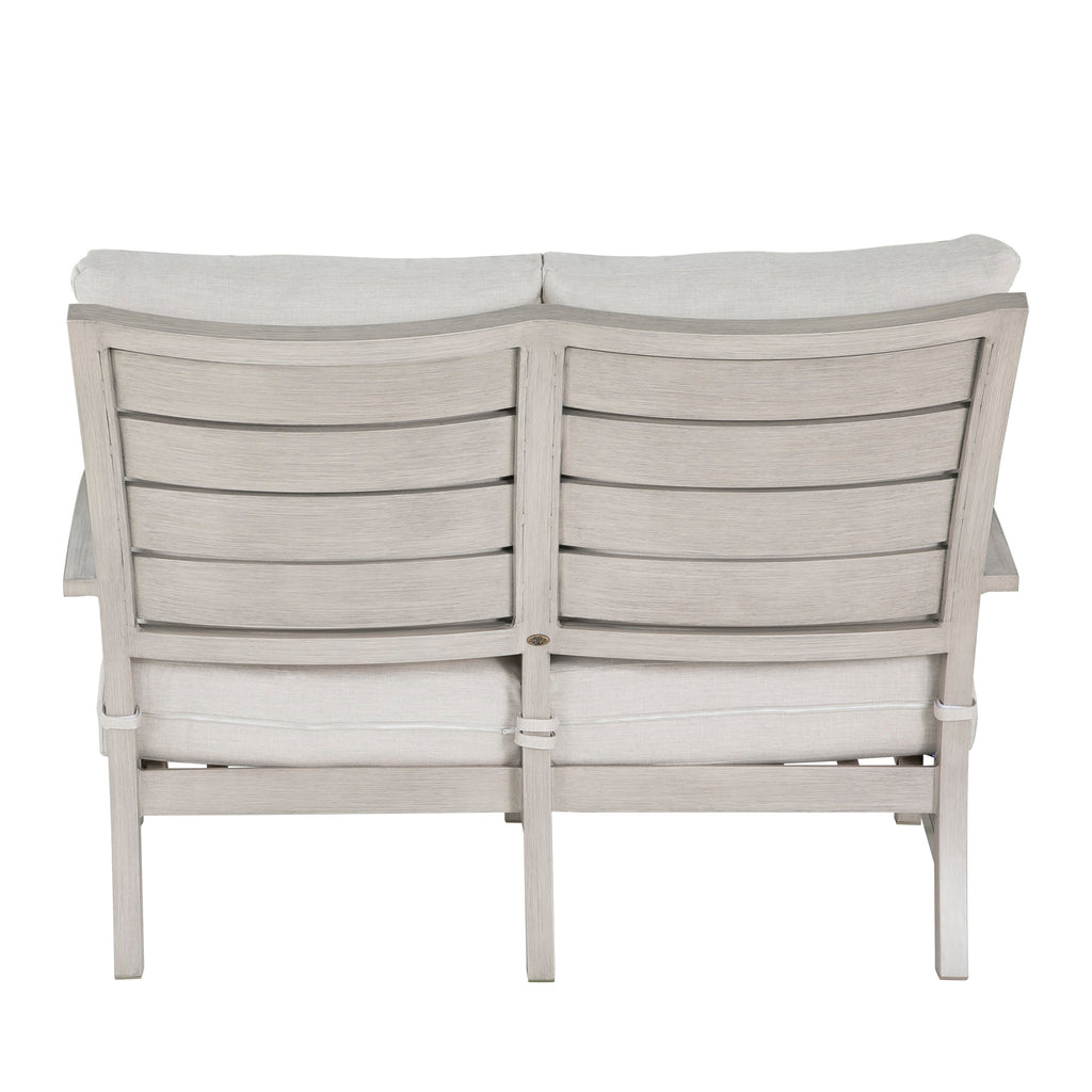 Charleston Aluminum Outdoor Loveseat