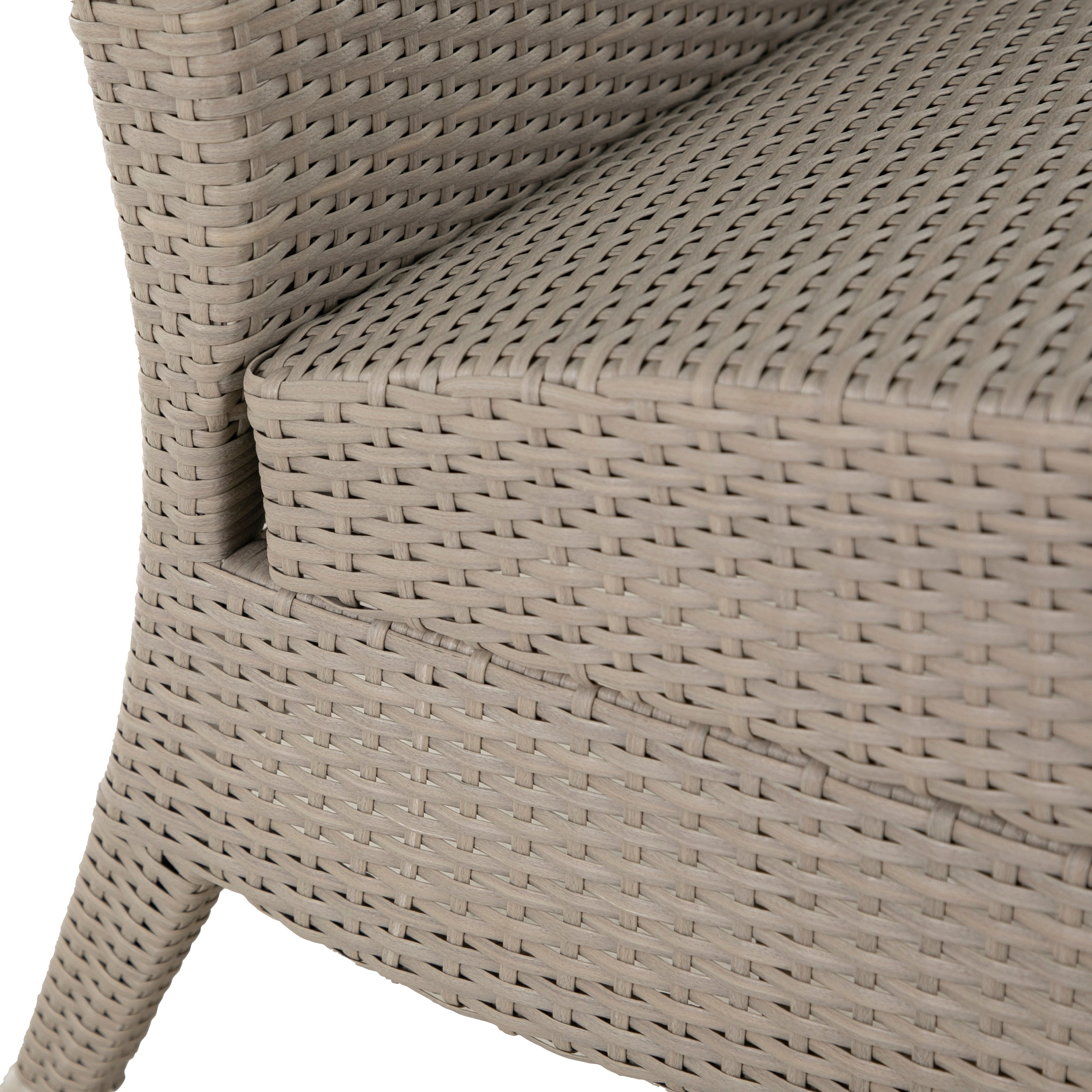 Athena Plus Wicker Outdoor Slipper Sectional Sofa