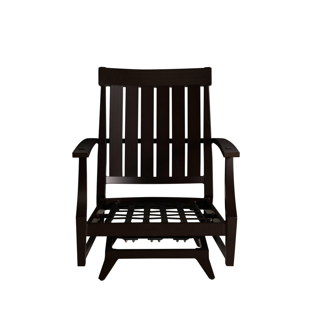 Croquet Cast Aluminum Spring Lounge Chair