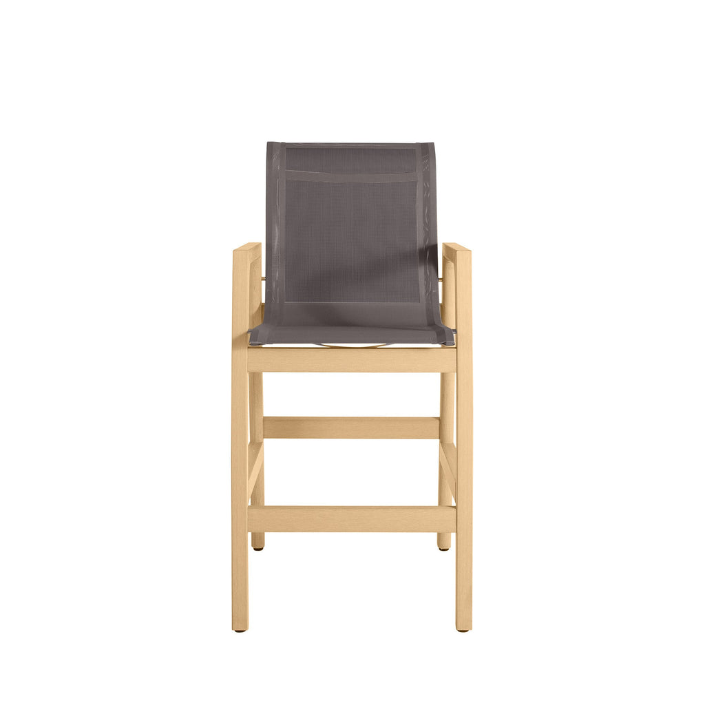Seashore N-Dura Wood Outdoor Bar Stool