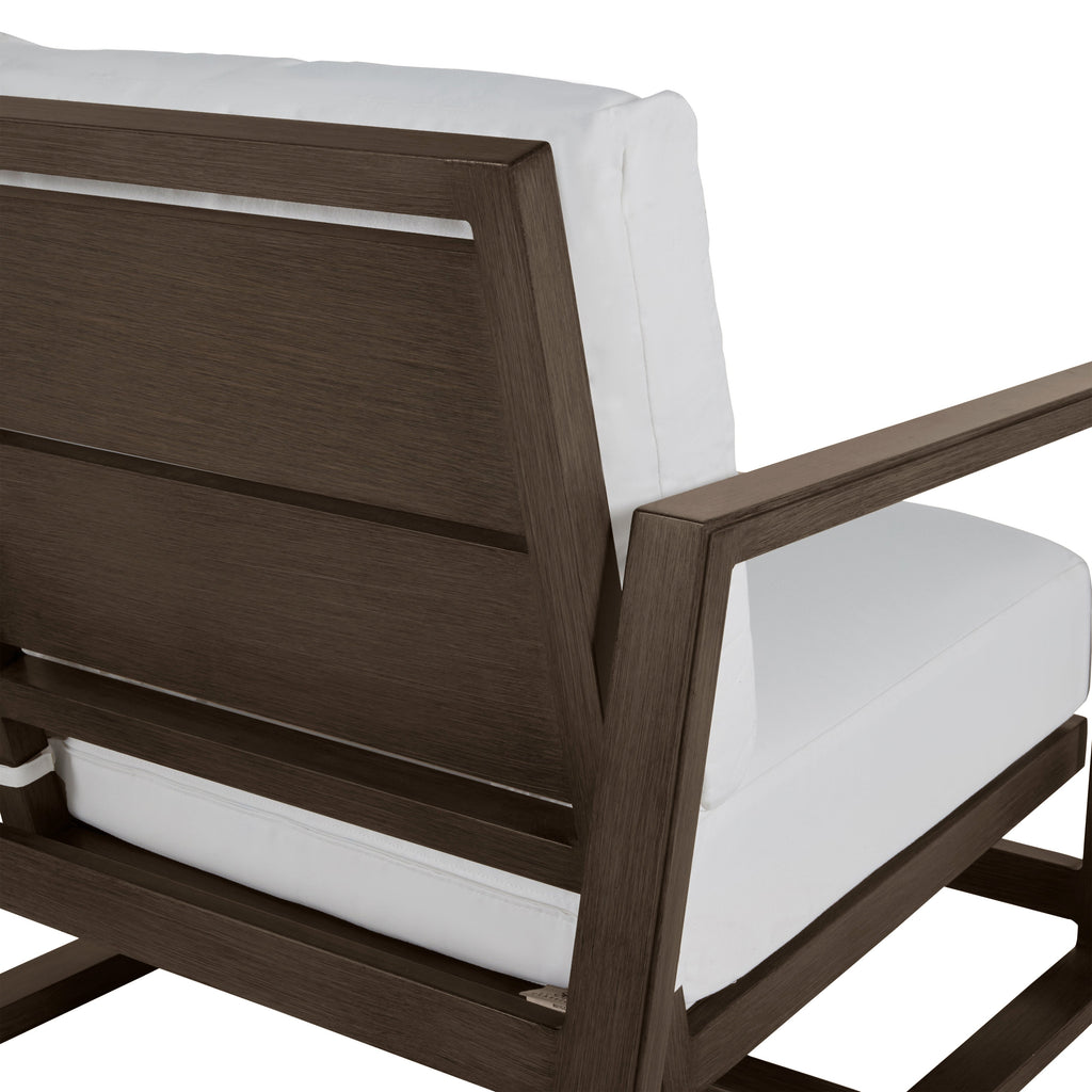 Avondale Aluminum Outdoor Spring Lounge Chair