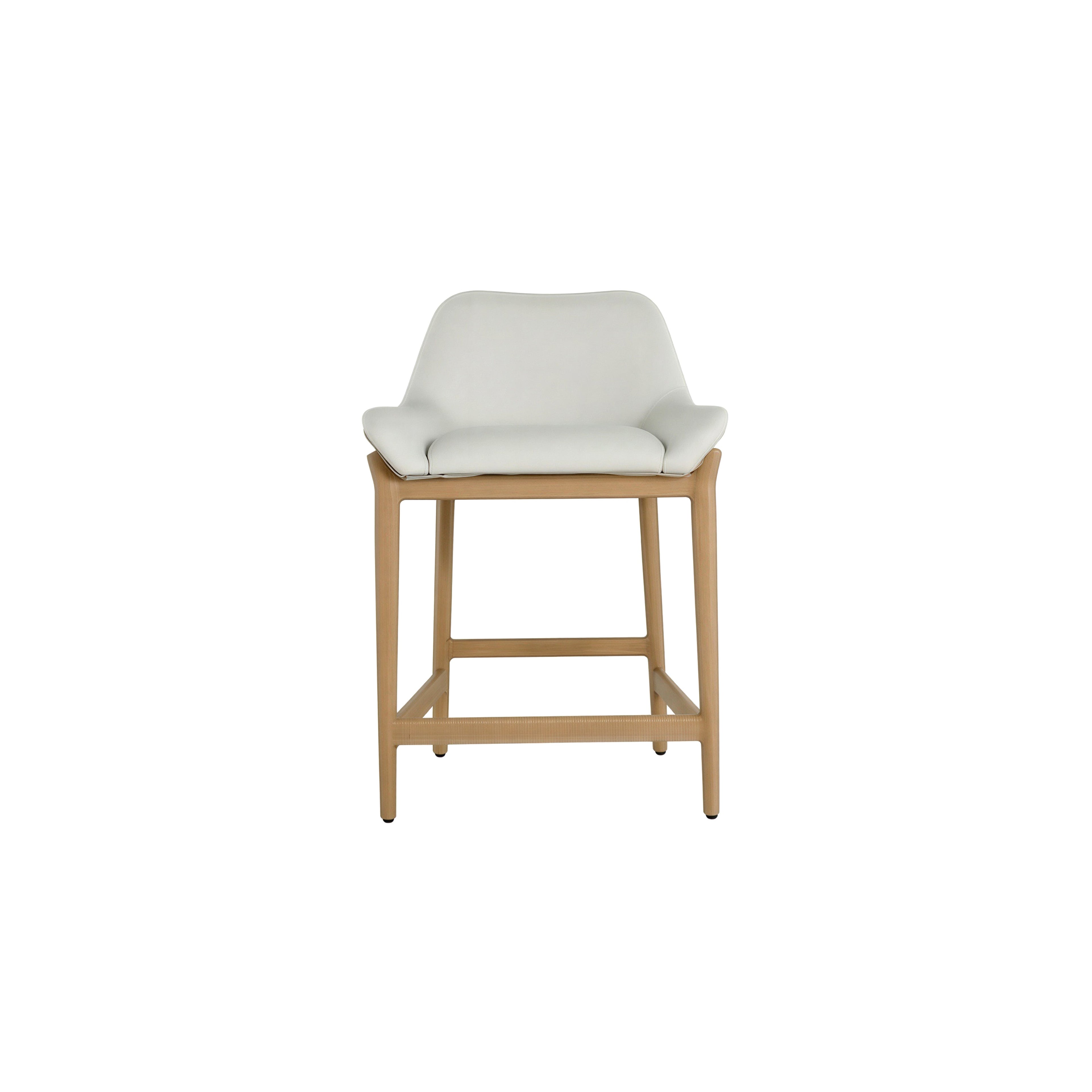 Palma N-Dura Resin Wicker Outdoor Counter Stool
