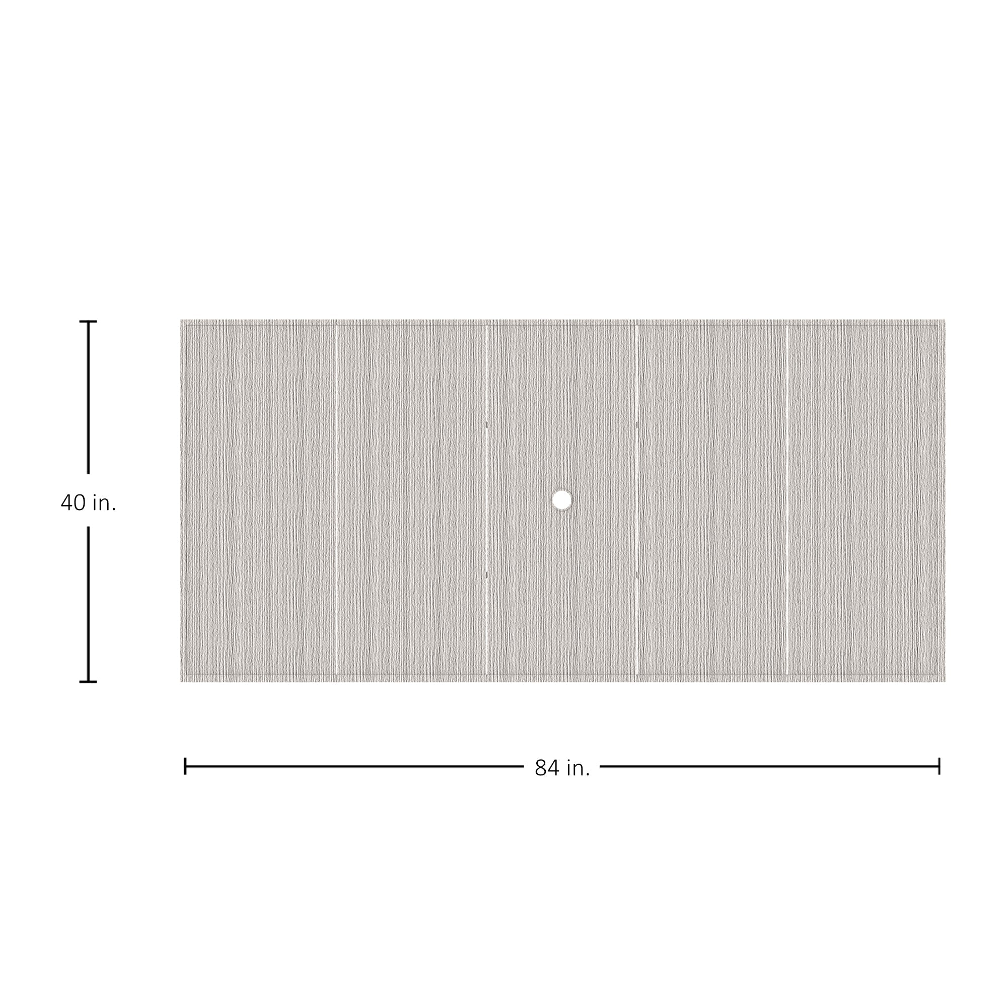Horizon 84" x 40" Rectangle Outdoor Table Top