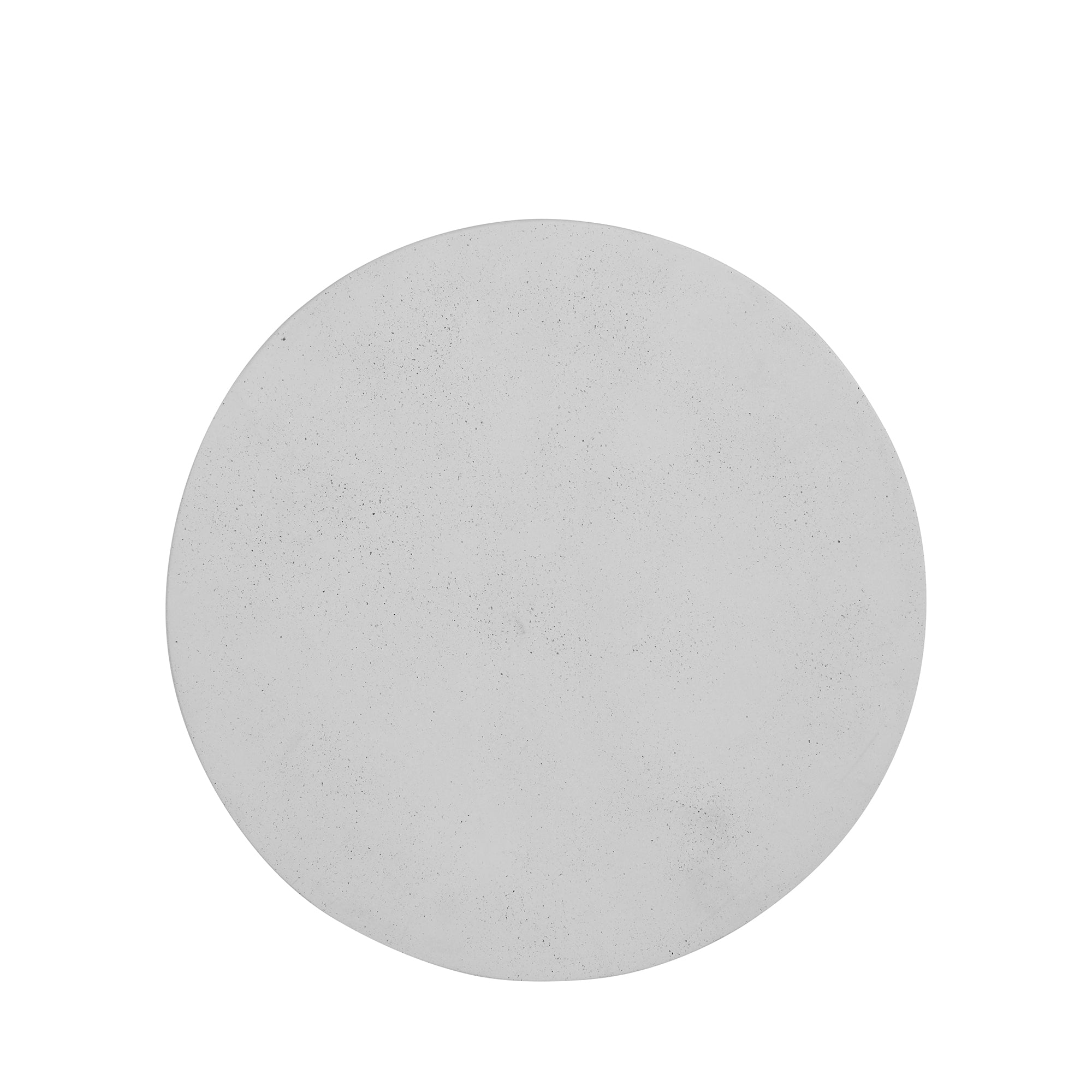 Gannet Cast Stone 18" Round Outdoor Side Table