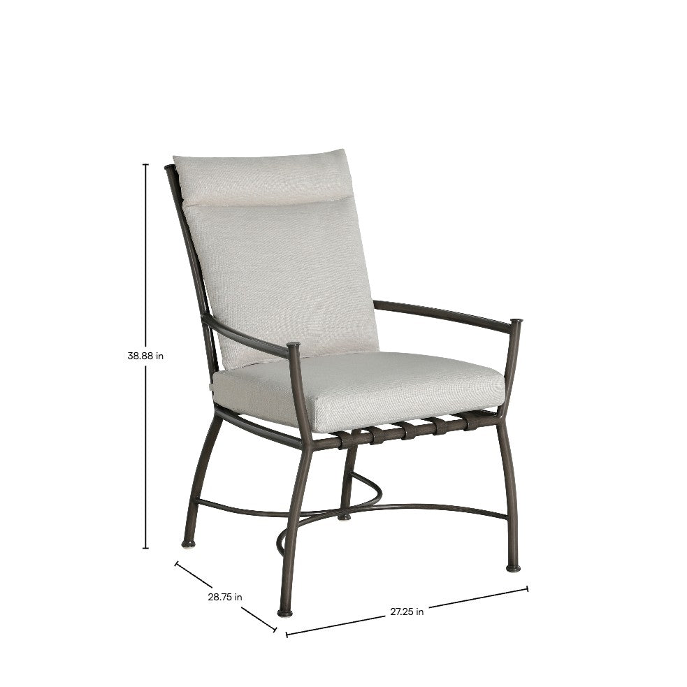 Majorca Aluminum Outdoor Arm Chair