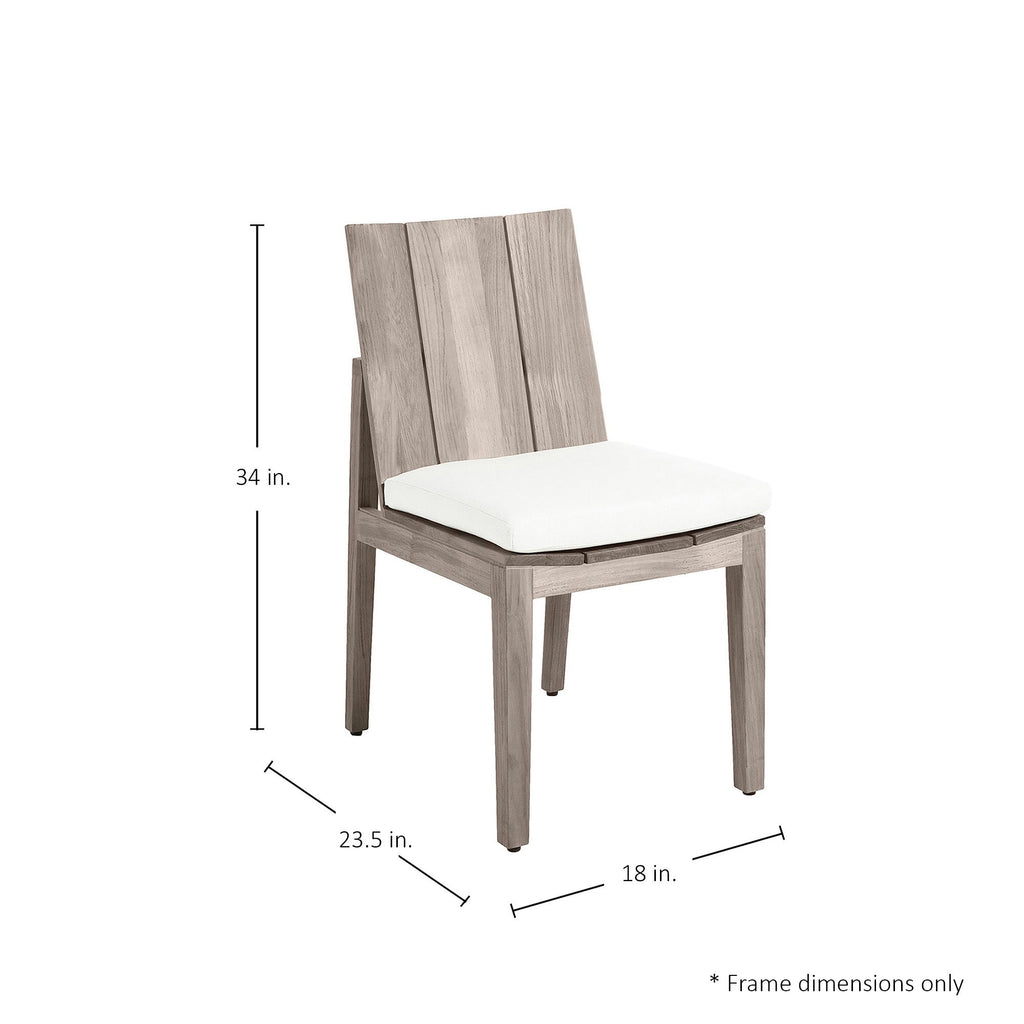 Ashland Teak Outdoor Side Chair