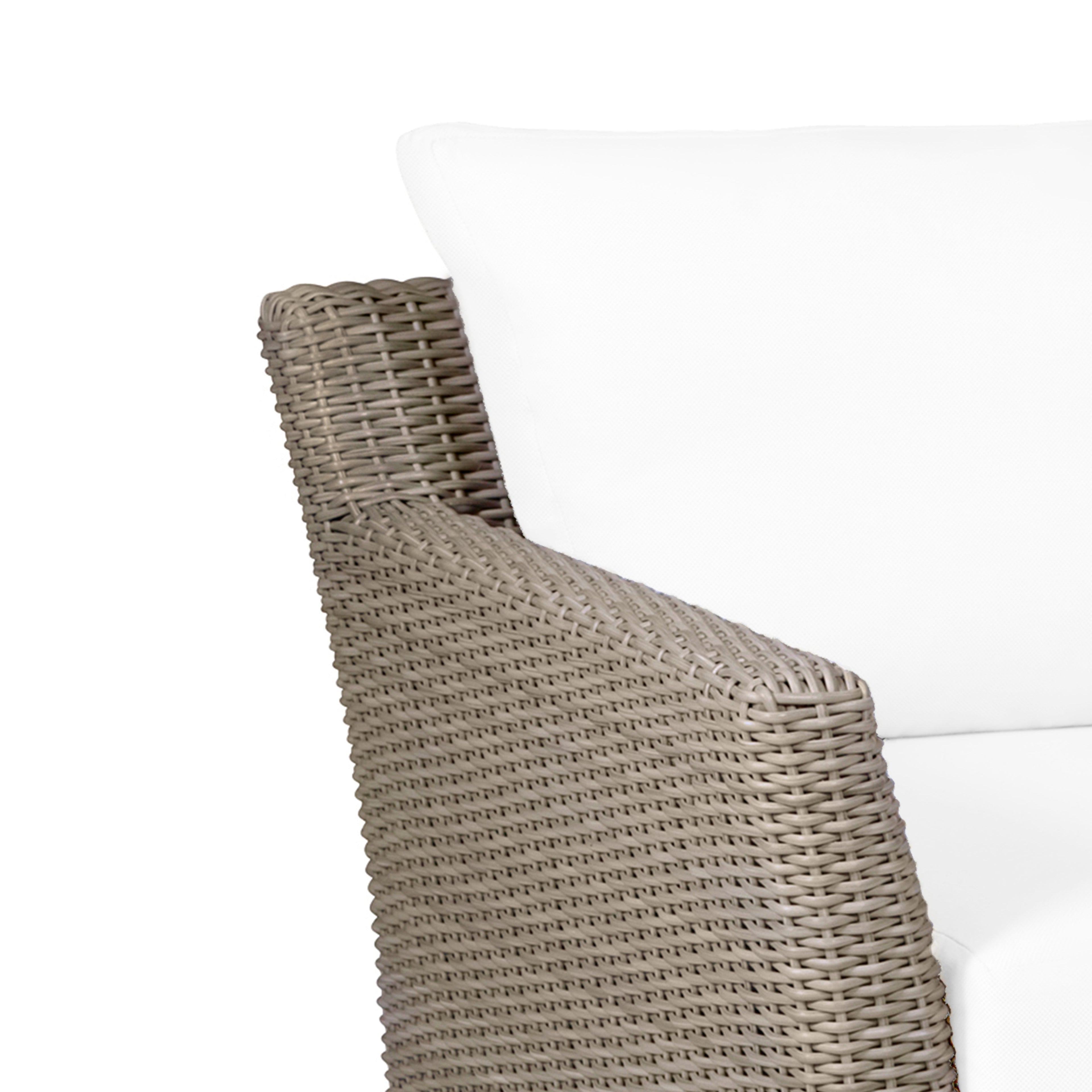 Club Woven Resin Wicker Outdoor Lounge Chair