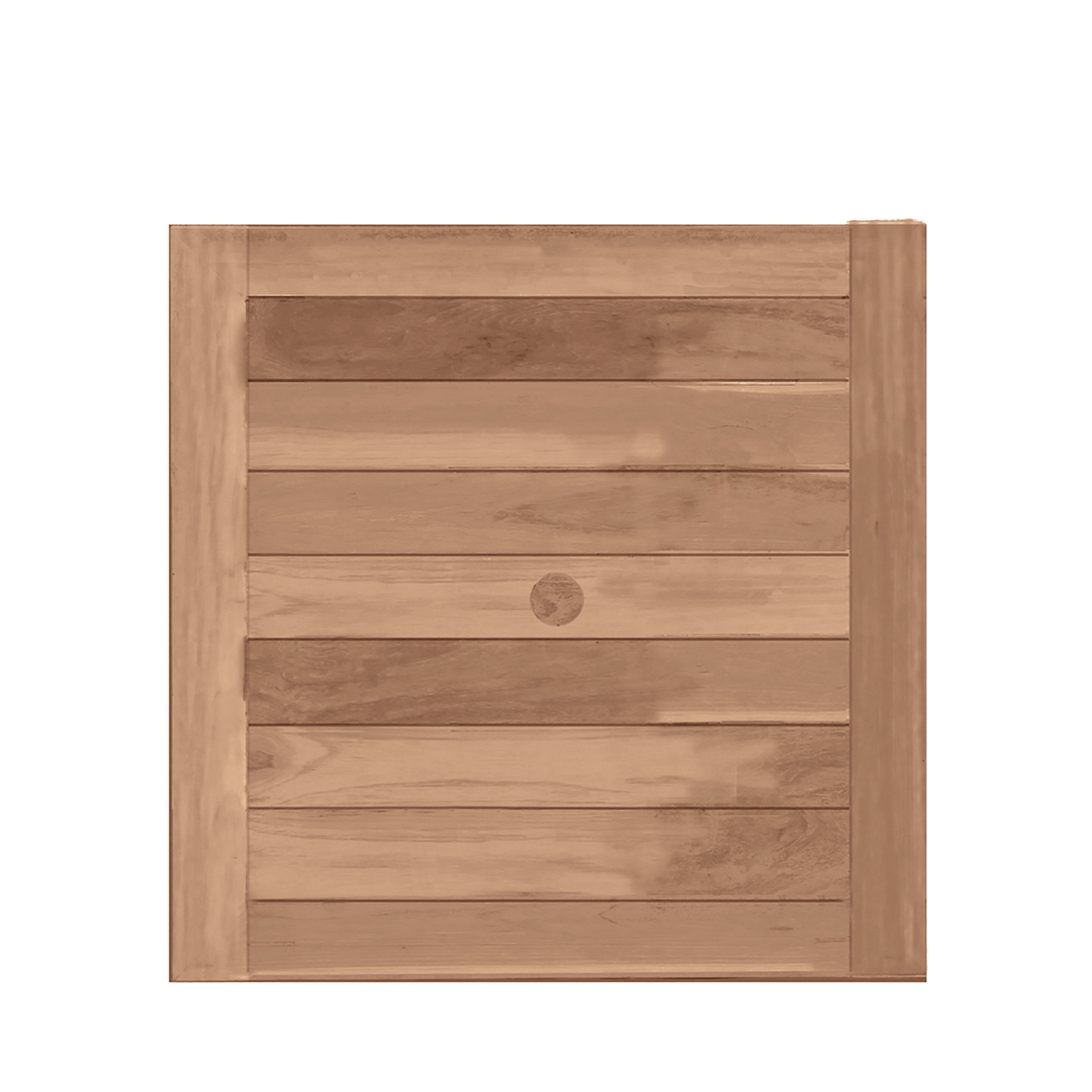 Club Teak 42.25" Square Outdoor Dining Farm Table