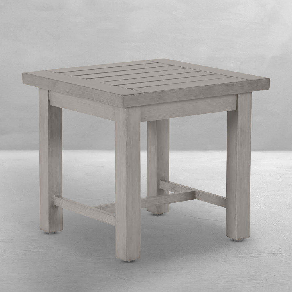 Club Aluminum 22.5" Square Outdoor End Table