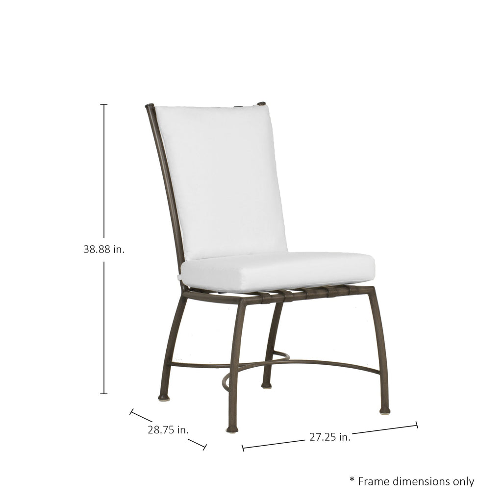 Majorca Aluminum Outdoor Side Chair