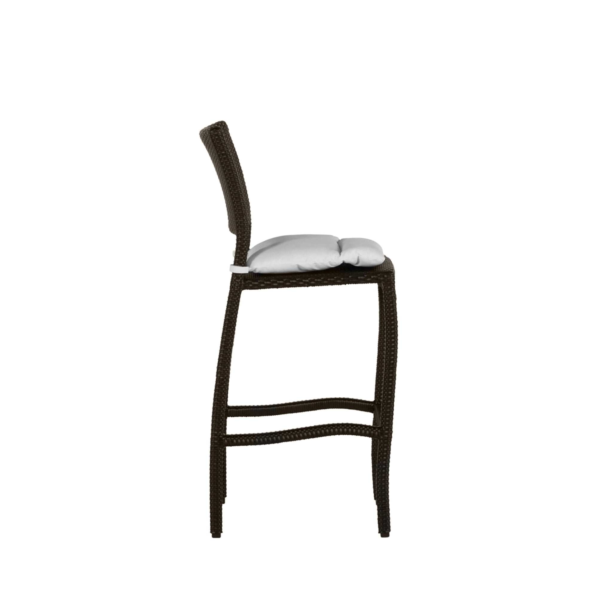 Skye Woven N-Dura Resin Wicker Outdoor Bar Stool