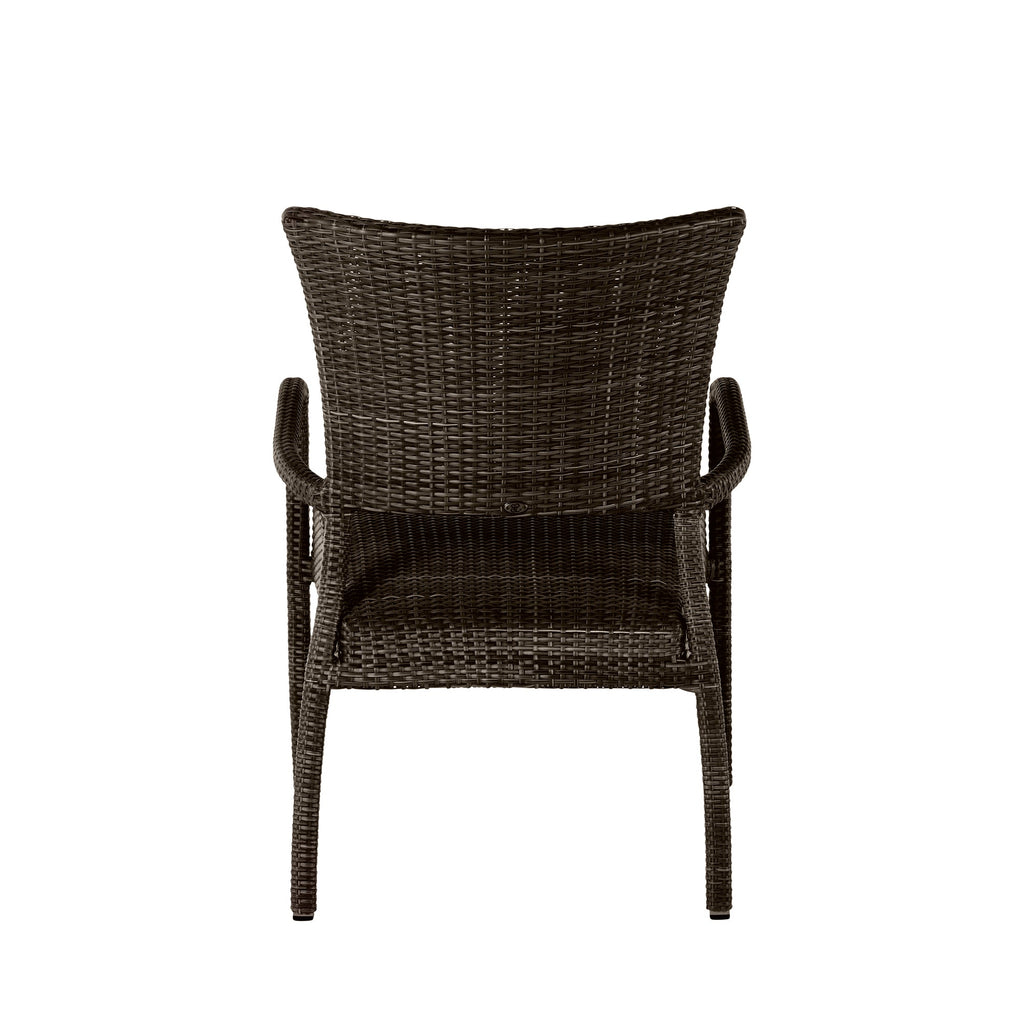 Skye Woven Resin Wicker Outdoor Arm Chair