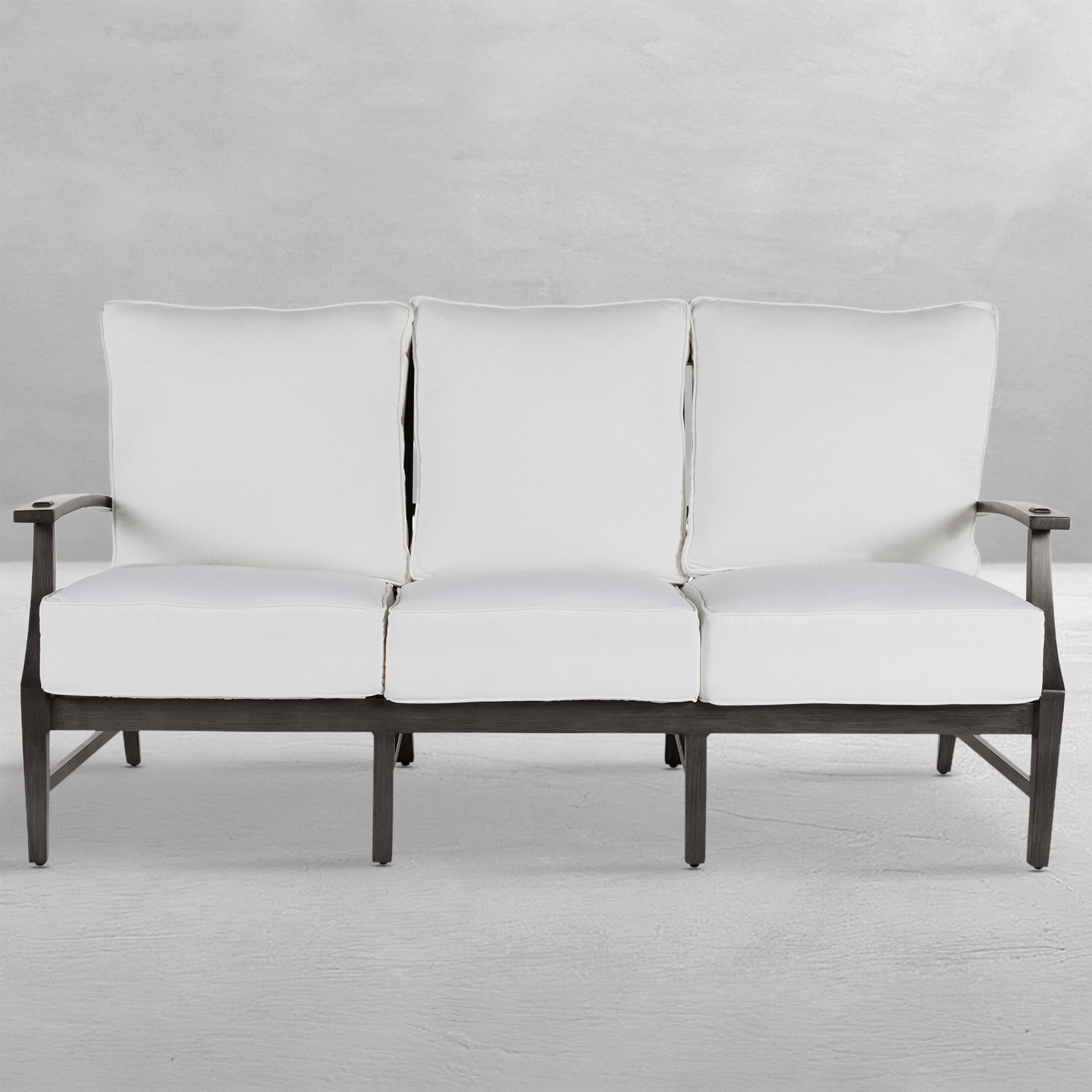 Croquet Aluminum Outdoor Sofa