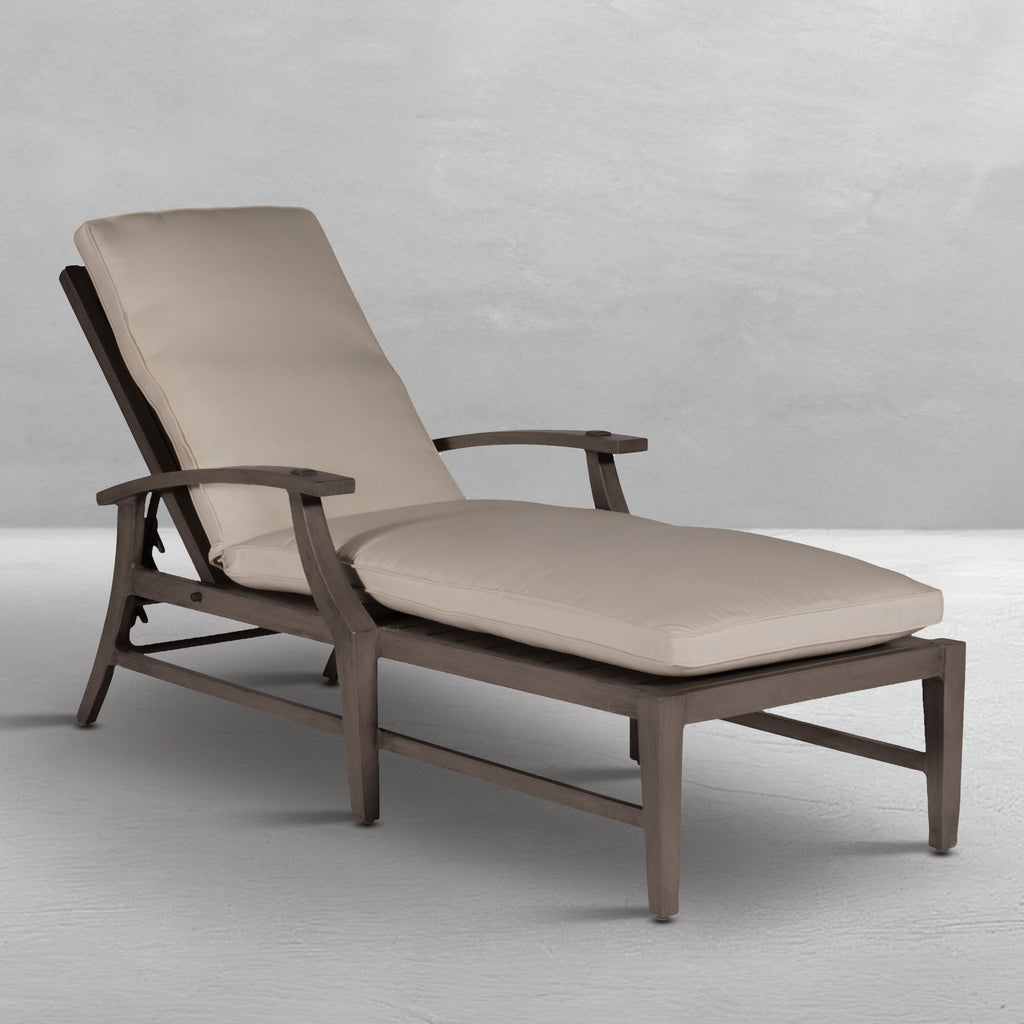 Croquet Aluminum Outdoor Chaise Lounge