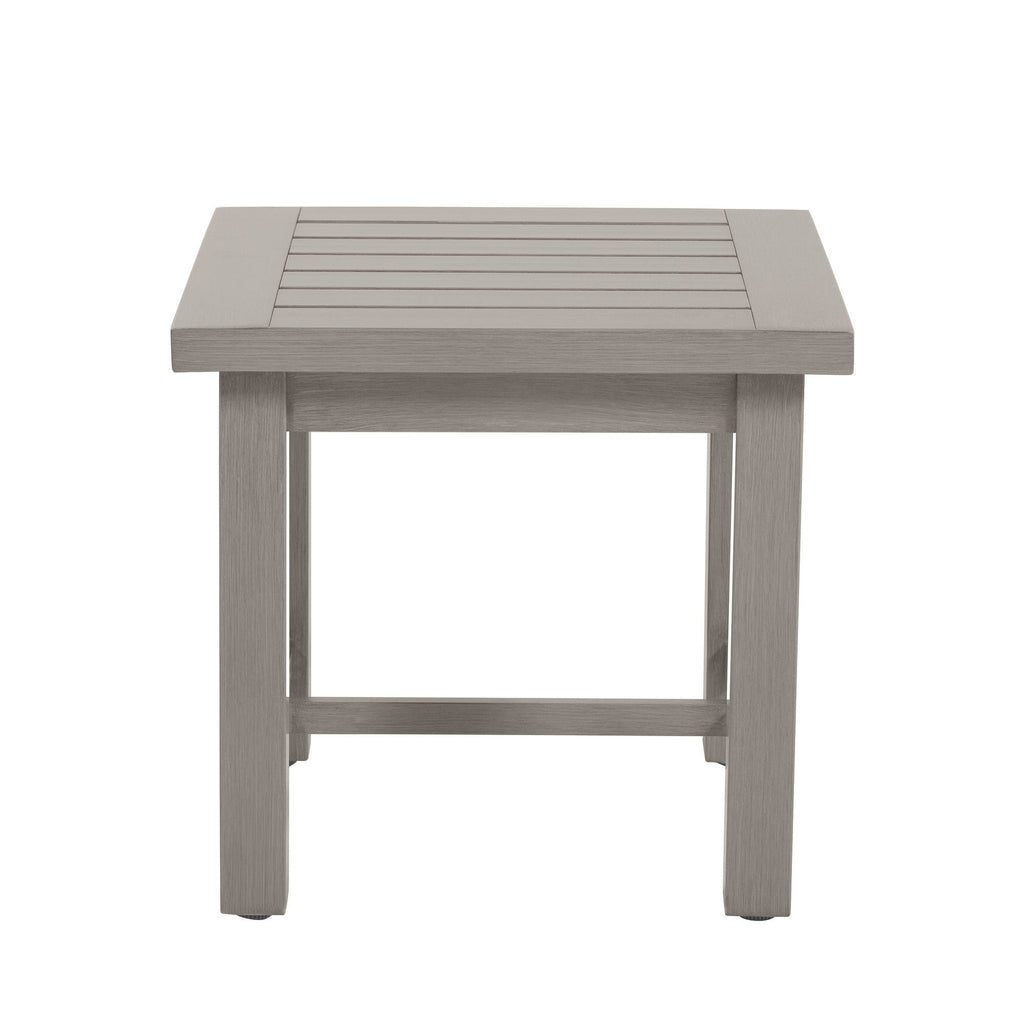 Club Aluminum 22.5" Square Outdoor End Table