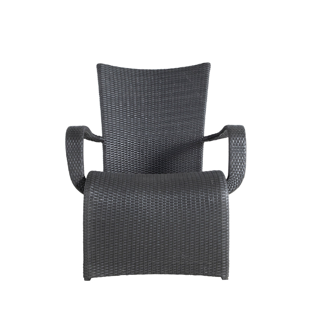 Halo N-Dura Resin Wicker Outdoor Lounge Chair
