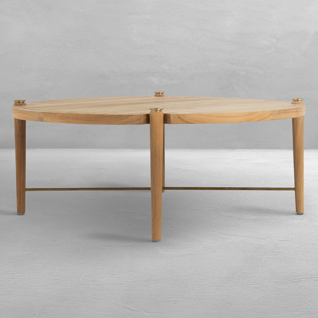 Pacifica Teak 48" Round OutdoorCoffee Table