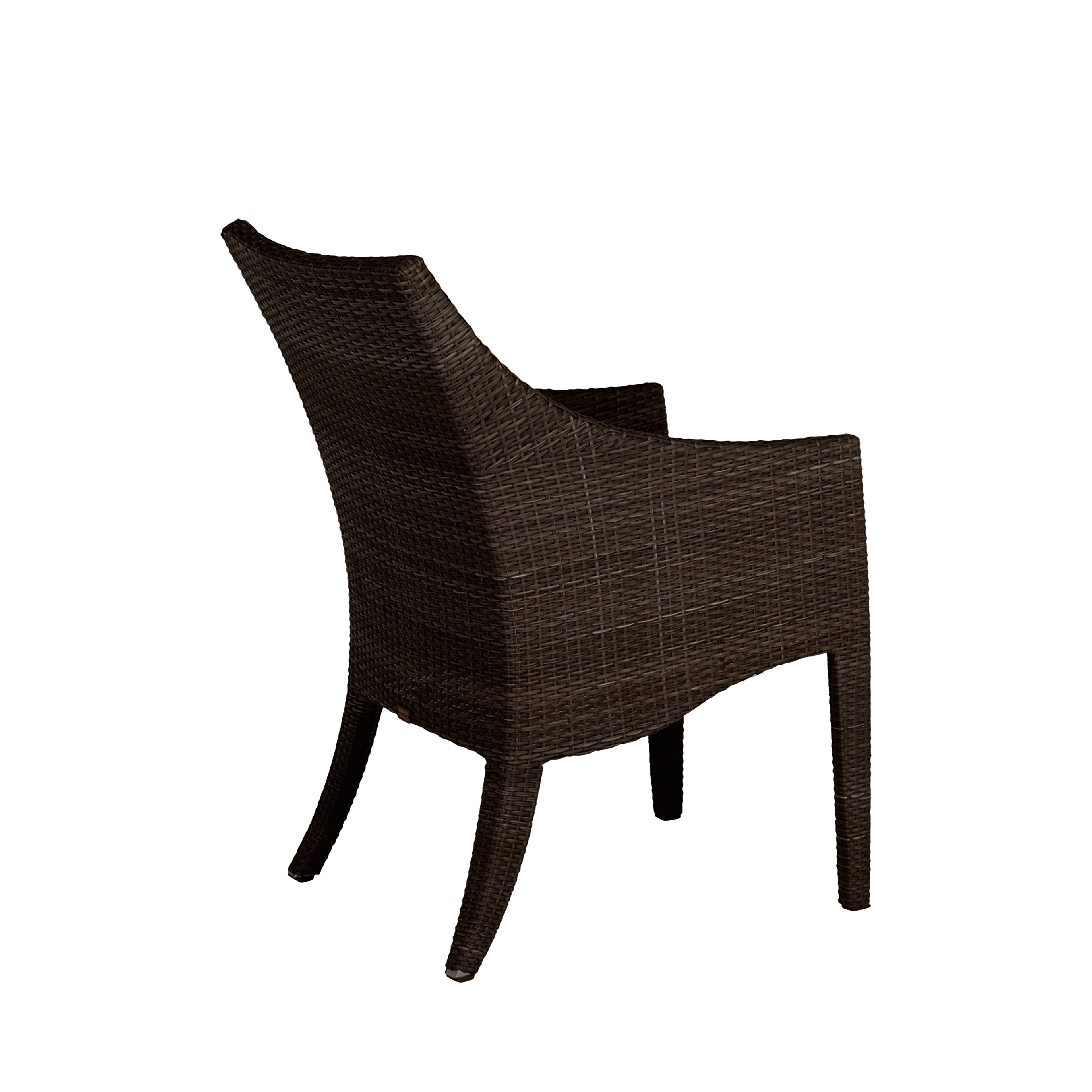 Athena Plus Woven Resin Wicker Outdoor Arm Chair