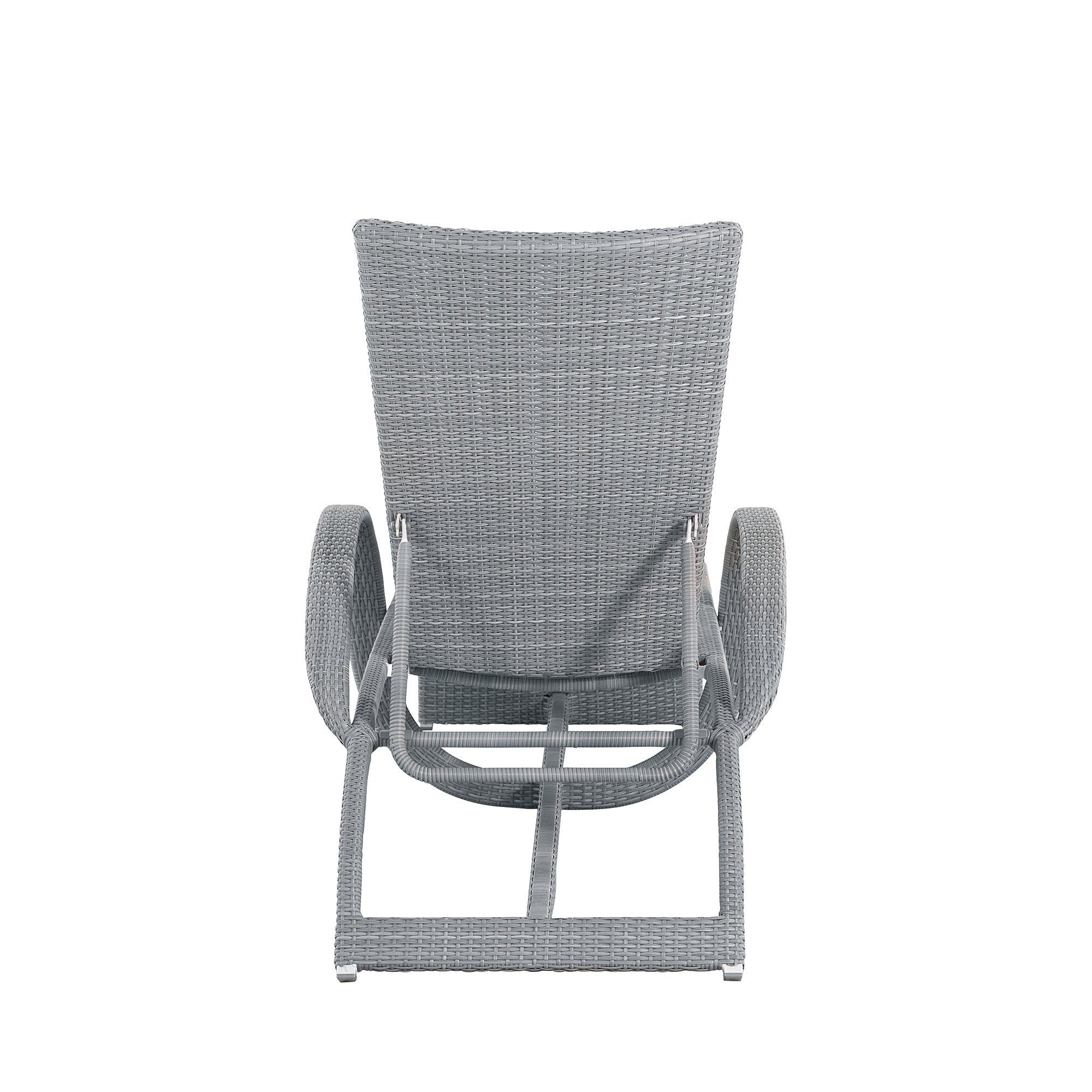 Halo Wicker Outdoor Armless Chaise Lounge