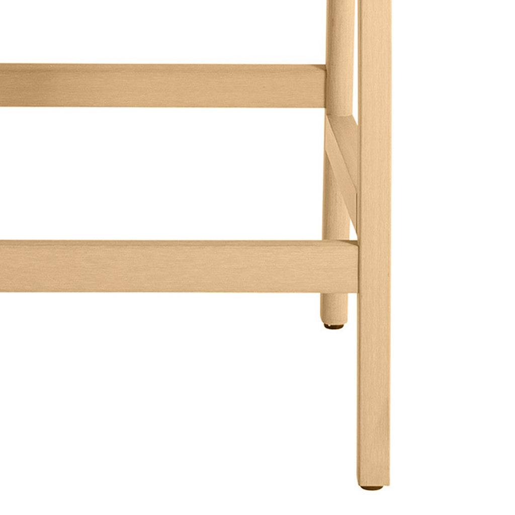 Seashore N-Dura Wood Outdoor Bar Stool