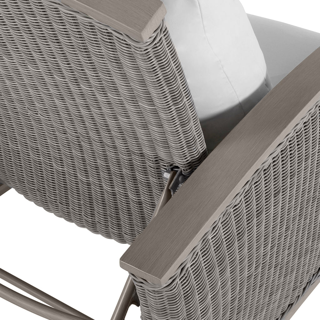 Astoria Resin Wicker Outdoor Recliner Chair