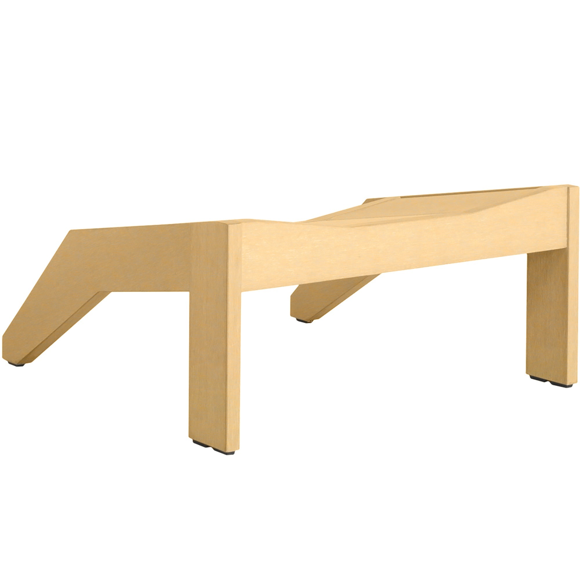 Ashland N-Dura Wood Outdoor Ottoman