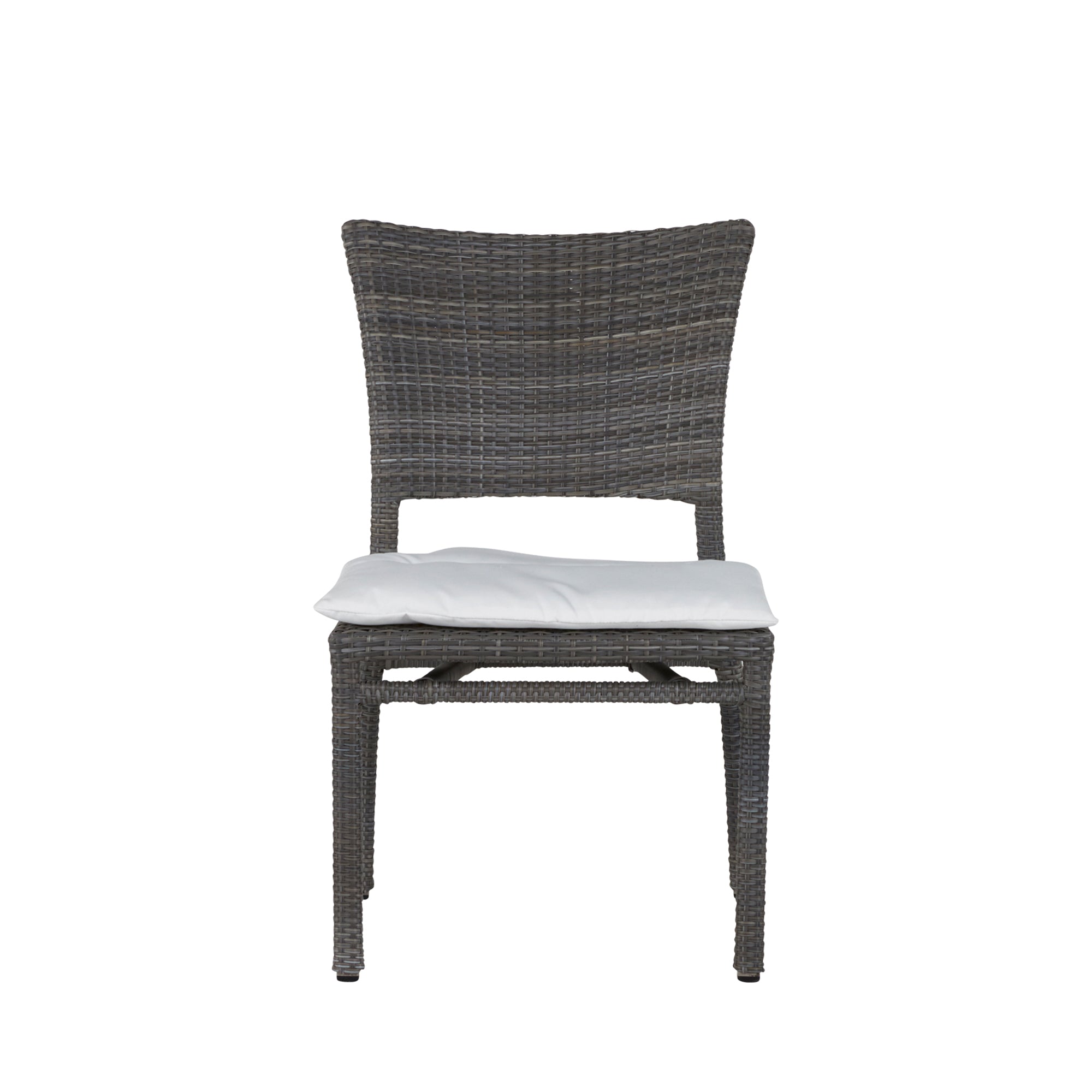 Skye Woven Resin Wicker Outdoor Side Chair
