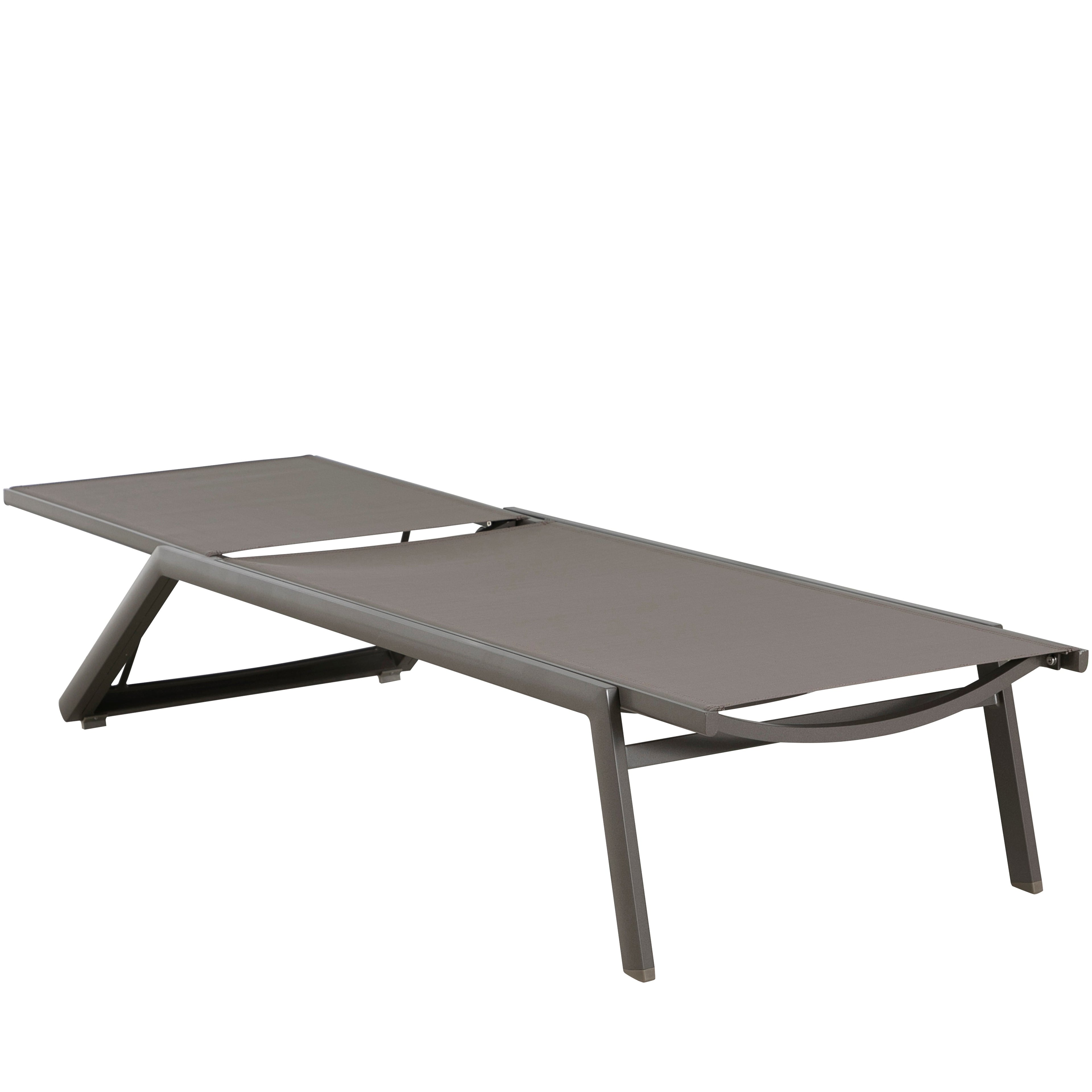 Salem Sling Outdoor Armless Chaise Lounge