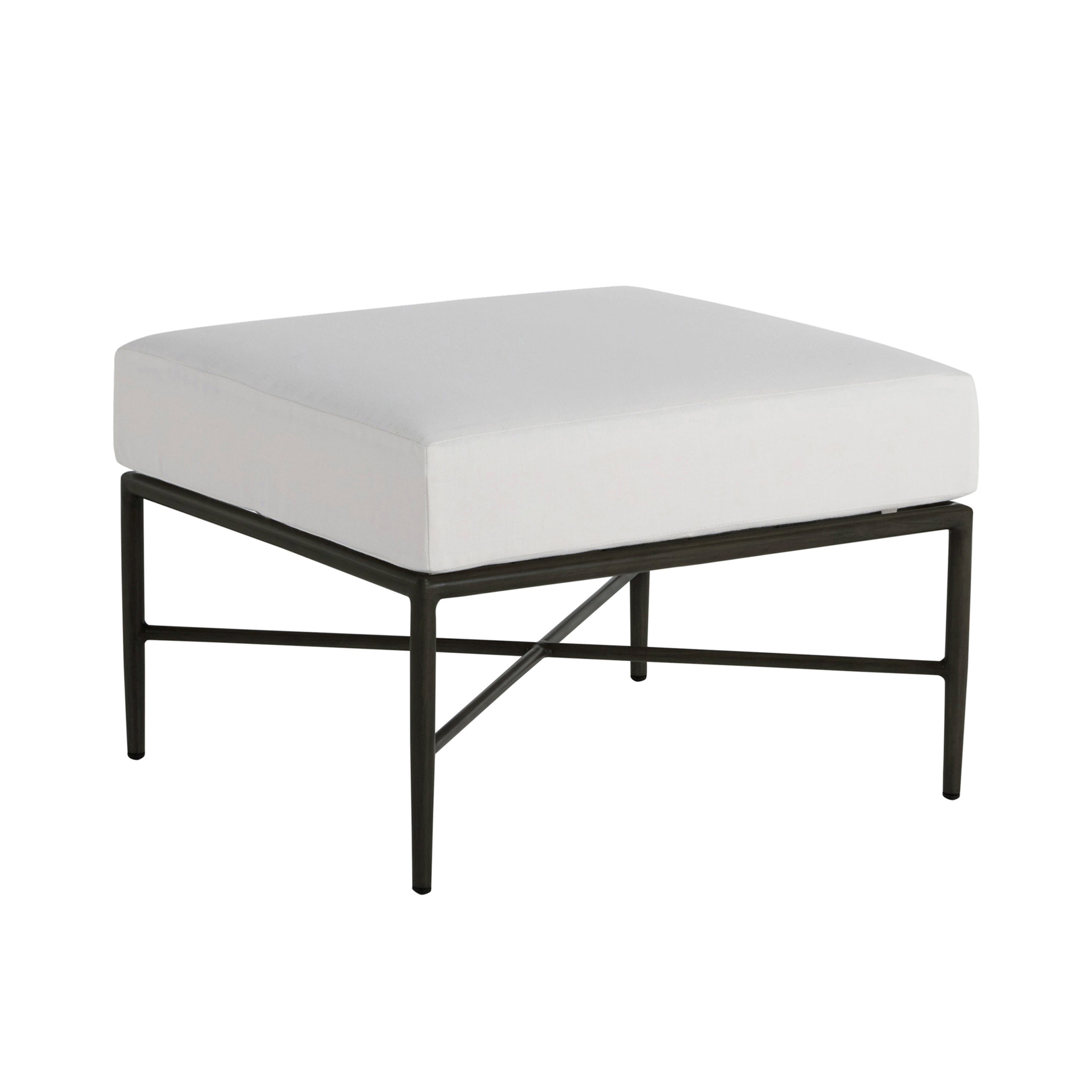 Carmel Aluminum Outdoor Ottoman