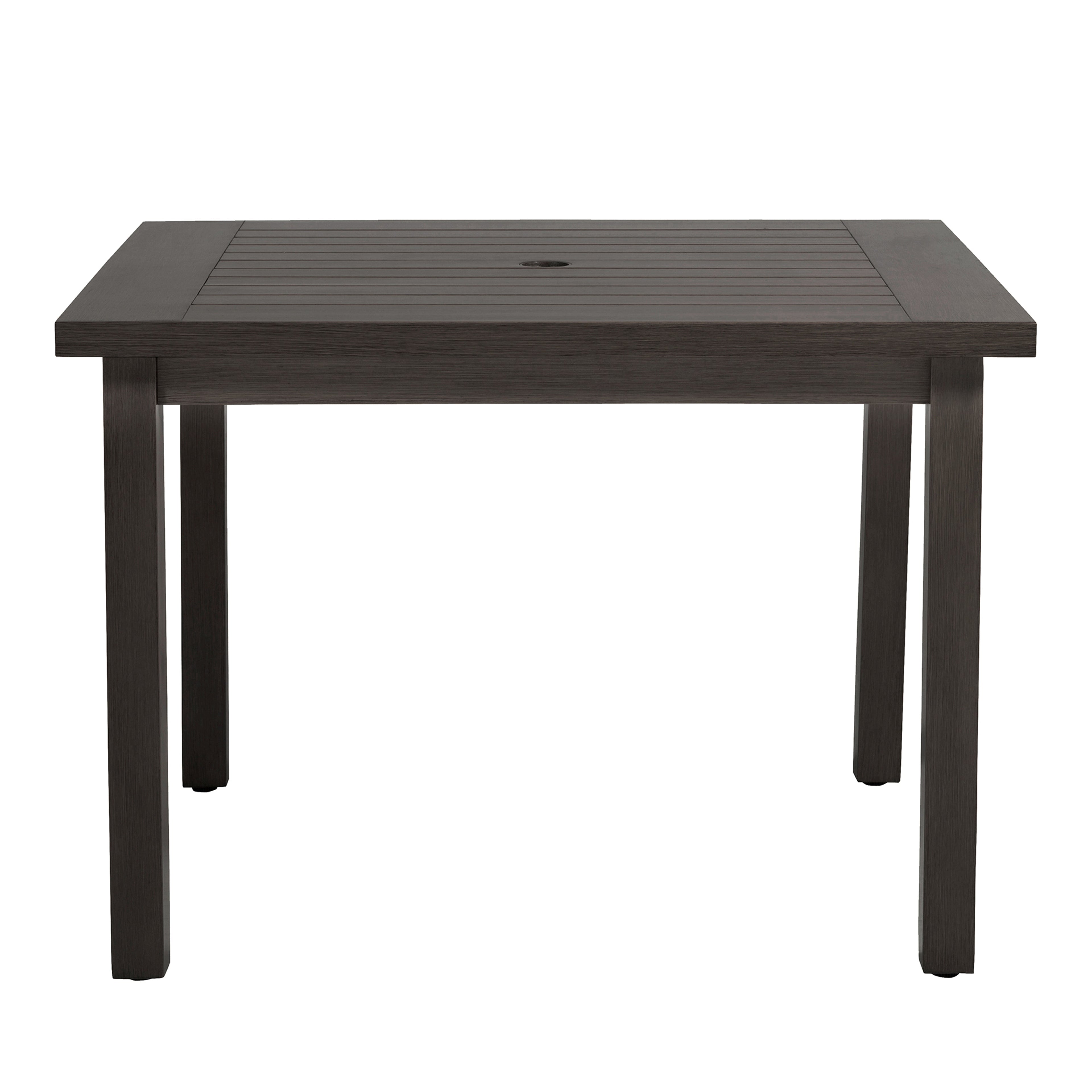 Club Aluminum 43" Square Outdoor Dining Table